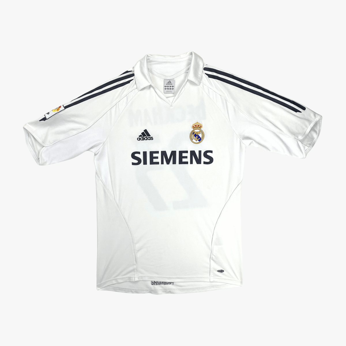 Authentic Adidas Real Madrid 2005-2006 Home shirt, Beckham 23 on the back, size M | Nostalgic Football Shirts