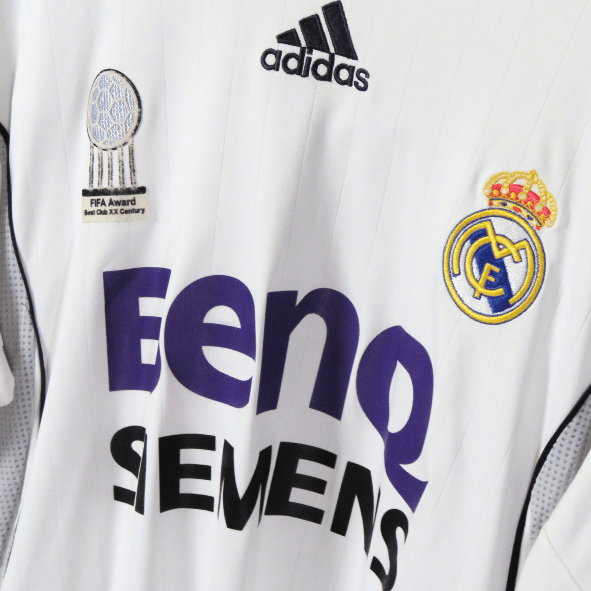 Original Real Madrid 2006-2007 Home football shirt, size L, Raul 7 | Nostalgic Football Shirts