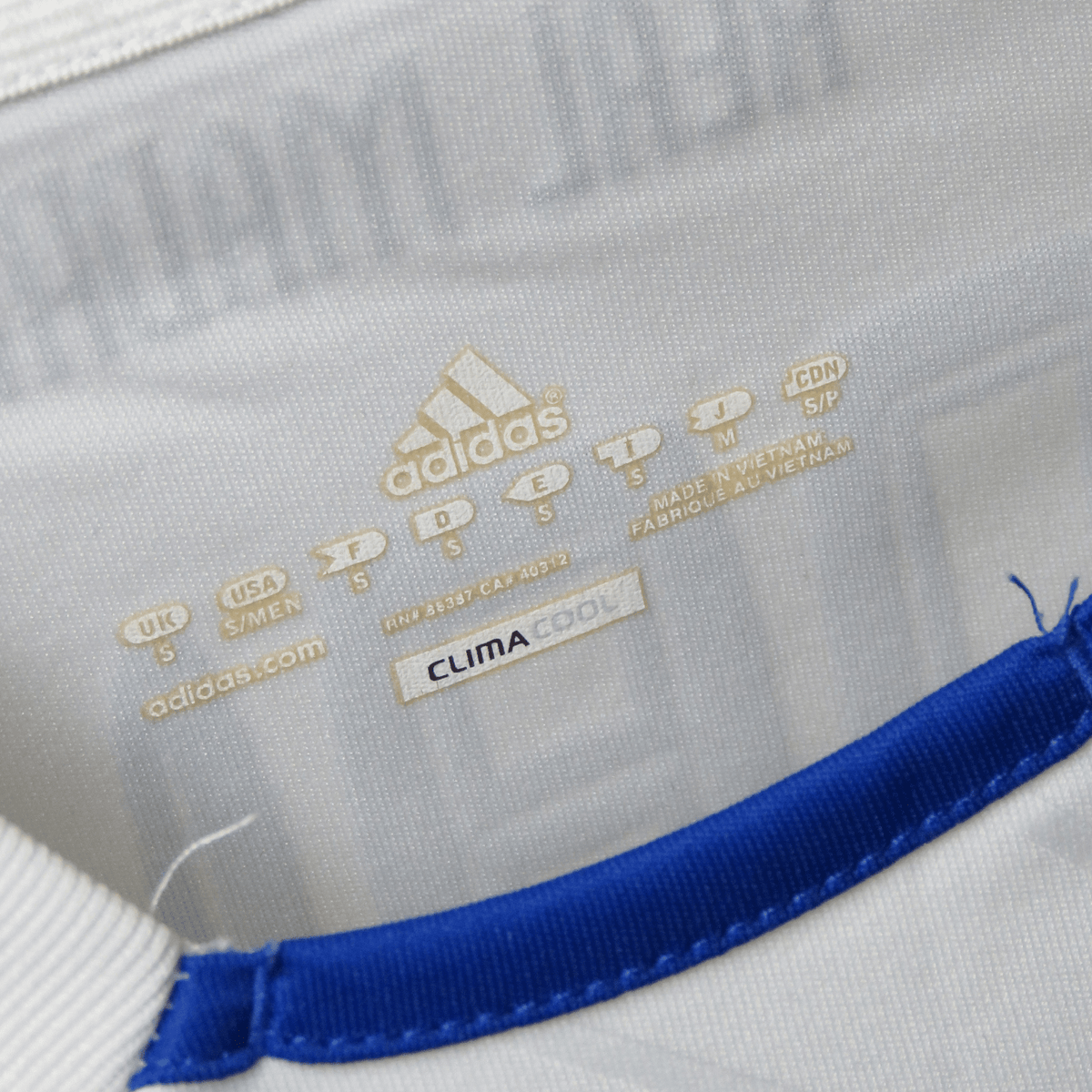Vintage Real Madrid 2010-2011 Home football shirt with Ronaldo 7 print, size S | Nostalgic Football Shirts