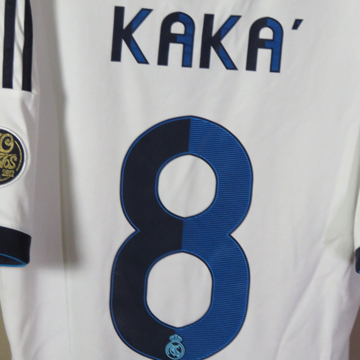 Retro Real Madrid 2012-2013 Home football jersey by Adidas, Kaka 8, size L | Nostalgic Football Shirts