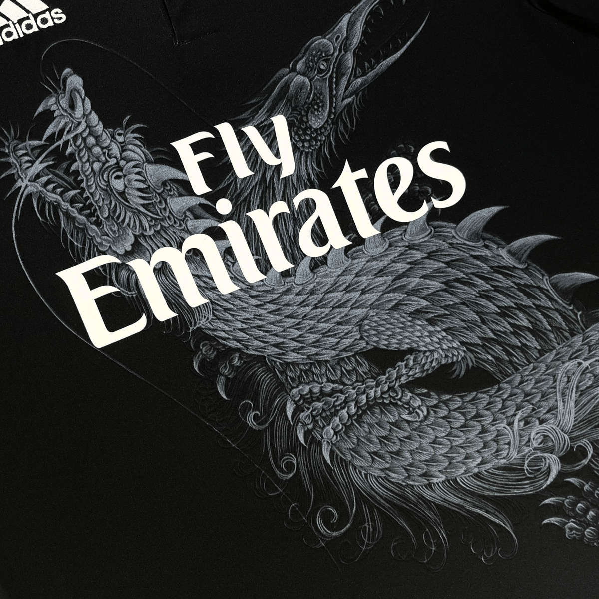 Authentic Adidas Real Madrid 2013-2014 Third shirt, Benzema 9 on the back, size M, product code F49264 | Nostalgic Football Shirts