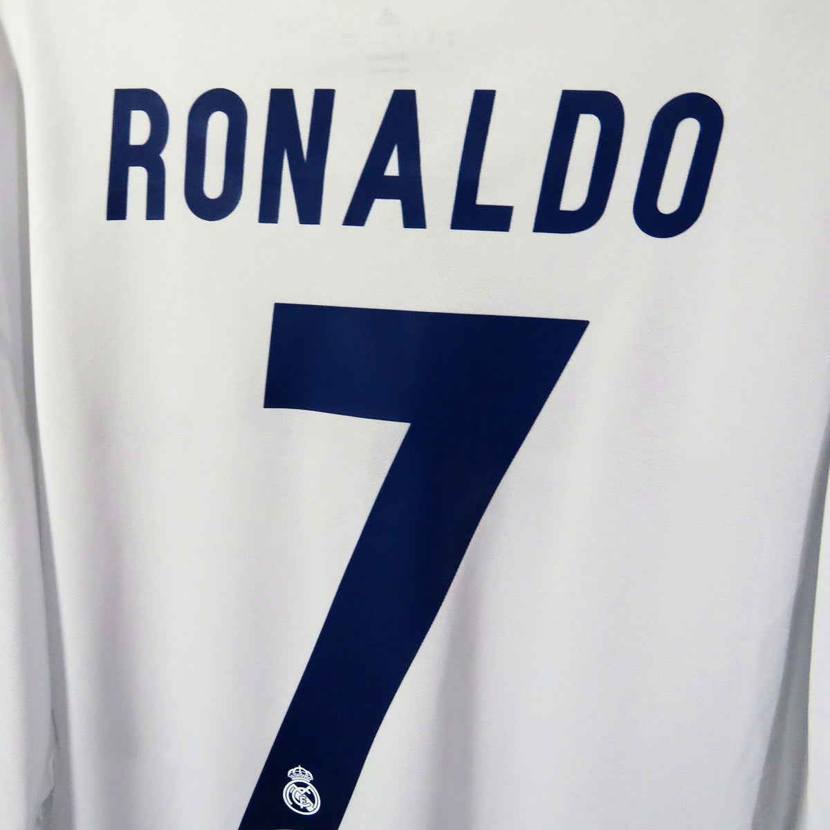 Real Madrid 2016-2017 Home Longsleeve shirt, Ronaldo 7, Adidas, size XL, product code AI5184 | Nostalgic Football Shirts