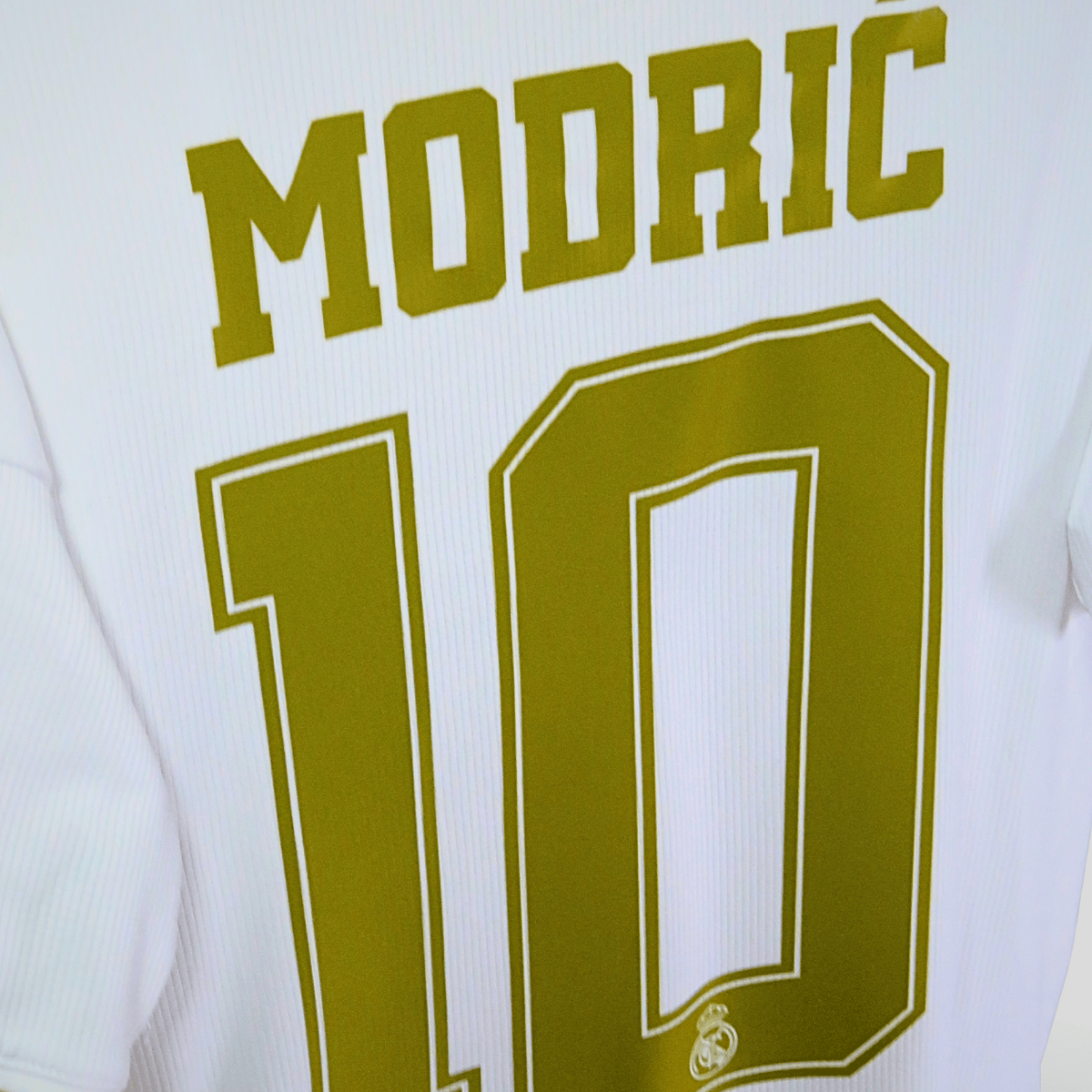 Retro Real Madrid 2019-2020 Home football jersey by Adidas, Modric, size S | Nostalgic Football Shirts