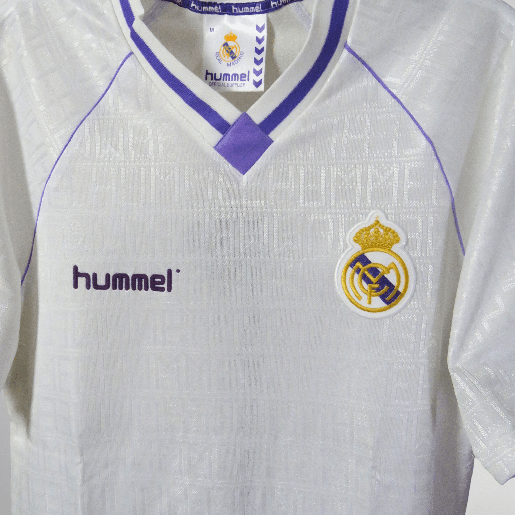 Real Madrid 1990-91 Home Shirt M