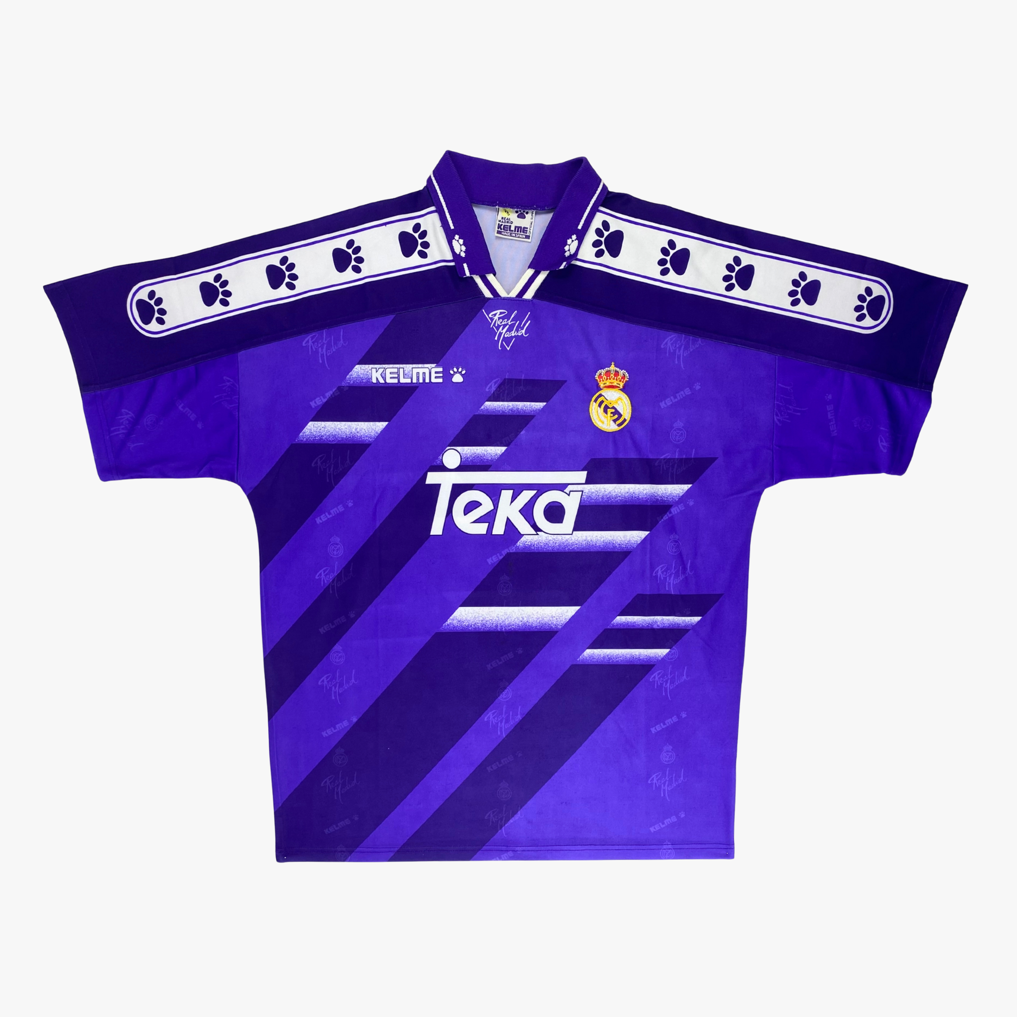 Real Madrid 1995-96 Away Laudrup #10 Shirt XL