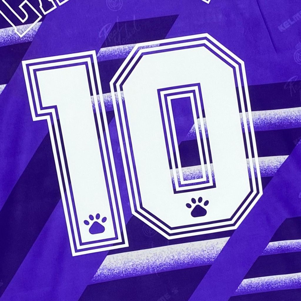 Real Madrid 1995-96 Uitshirt Laudrup #10 XL