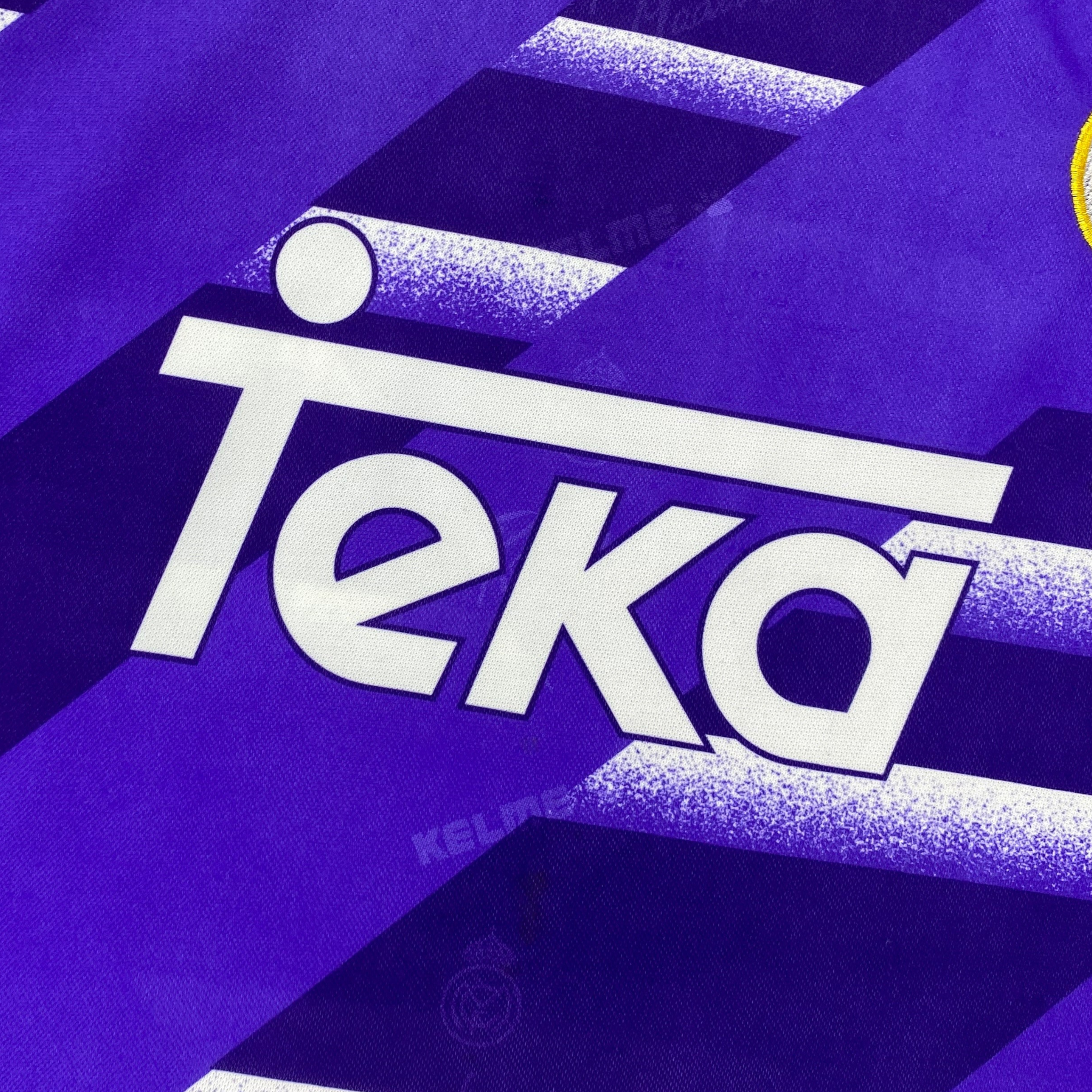 Real Madrid 1995-96 Uitshirt Laudrup #10 XL