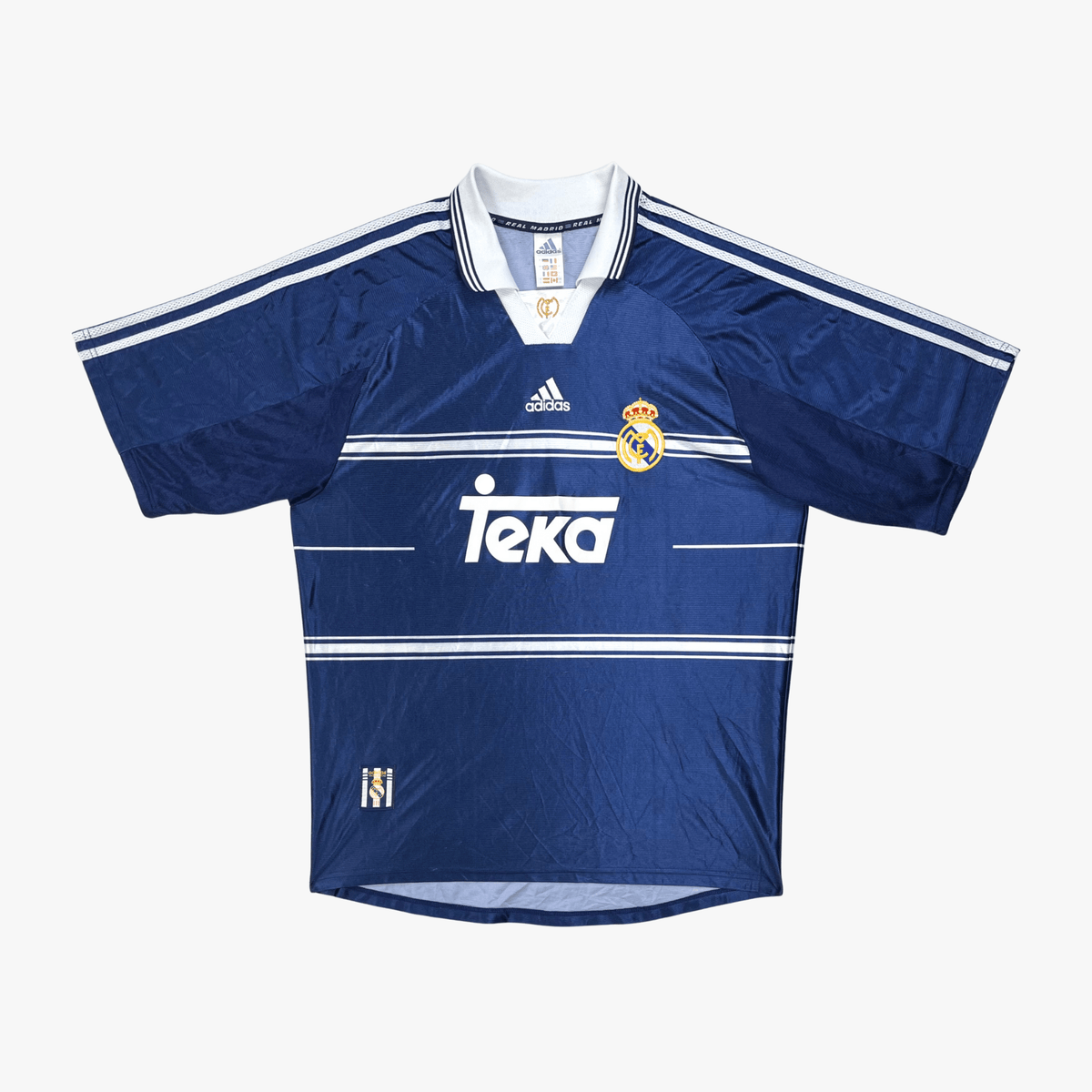 Real Madrid 1998-99 Away Roberto Carlos #3 Shirt L