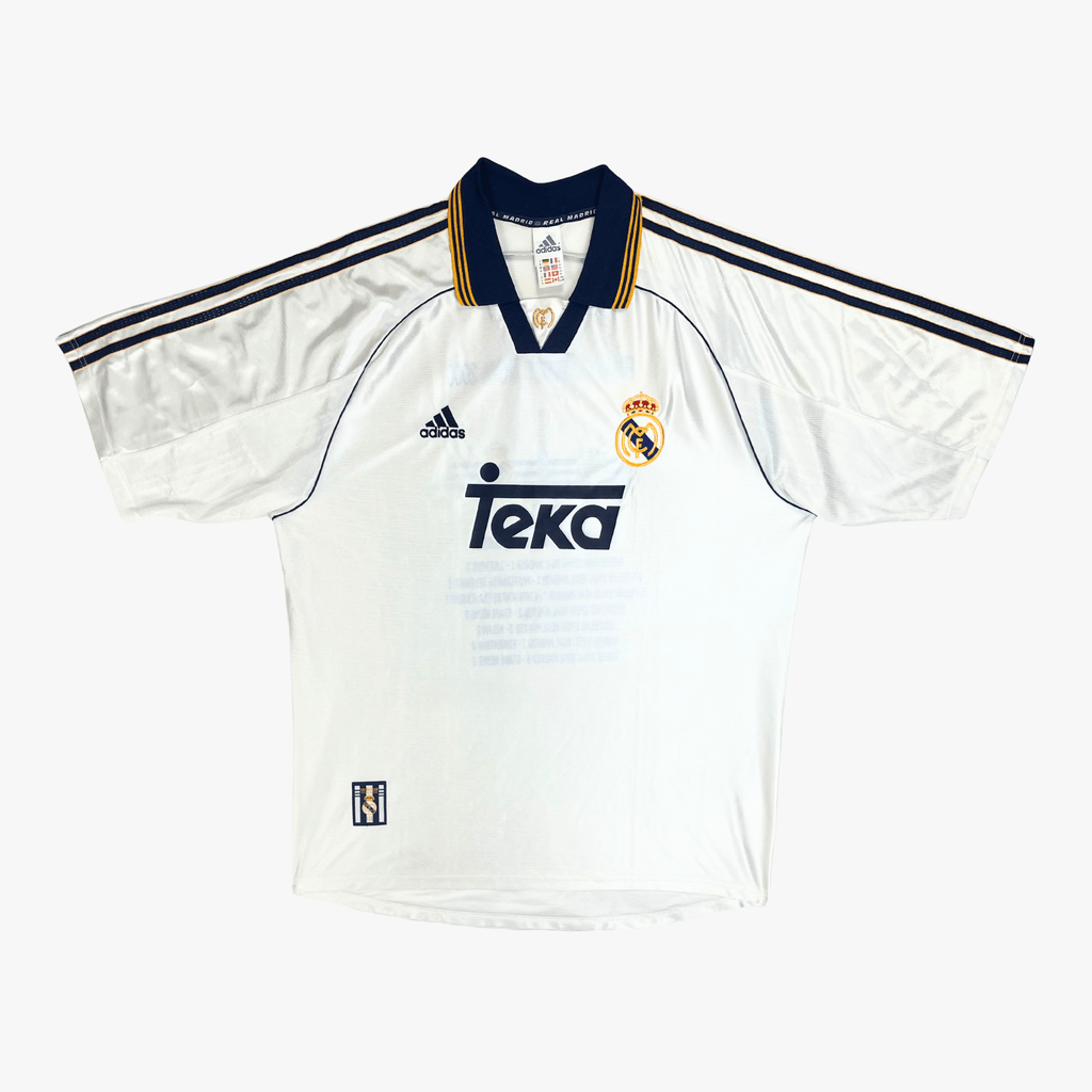 Real Madrid 1998-99 Home 'Final Copa de Europa Special Edition' Shirt XL