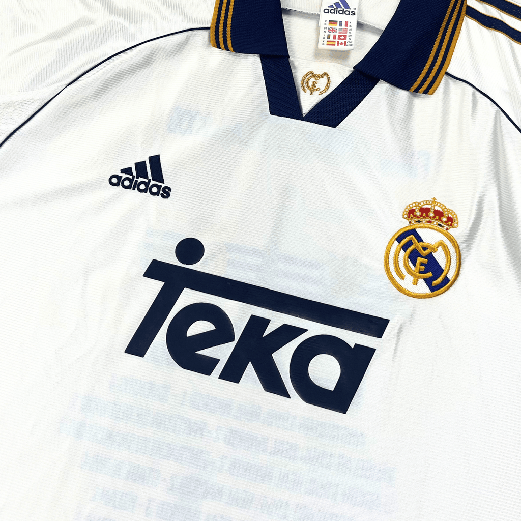 Real Madrid 1998-99 Home 'Final Copa de Europa Special Edition' Shirt XL