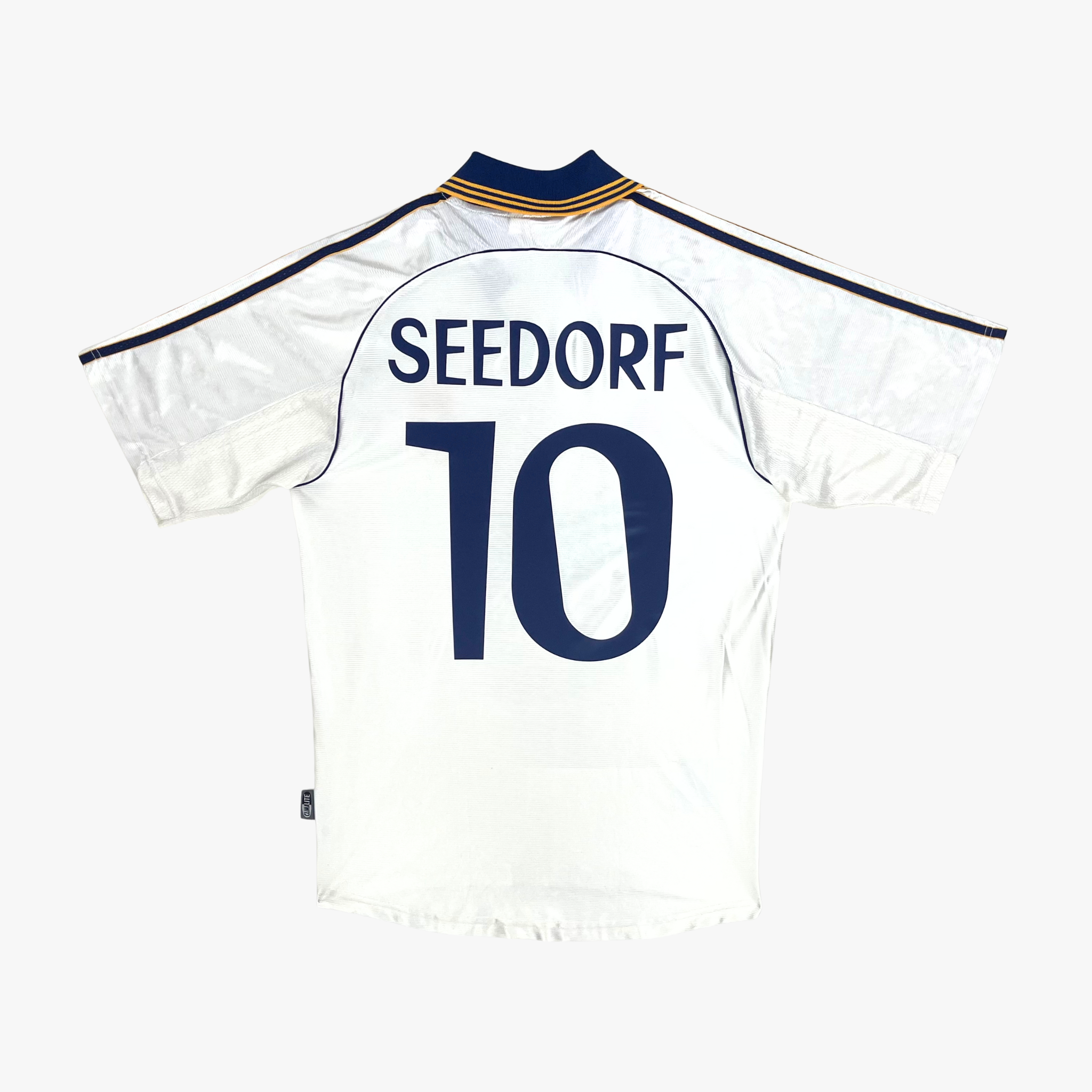 Real Madrid 1998-99 Home Seedorf #10 Shirt S