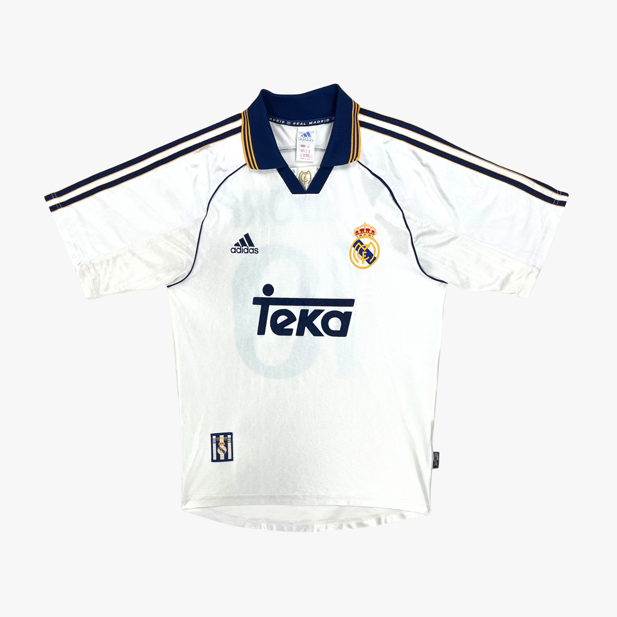 Real Madrid 1998-99 Home Seedorf #10 Shirt S
