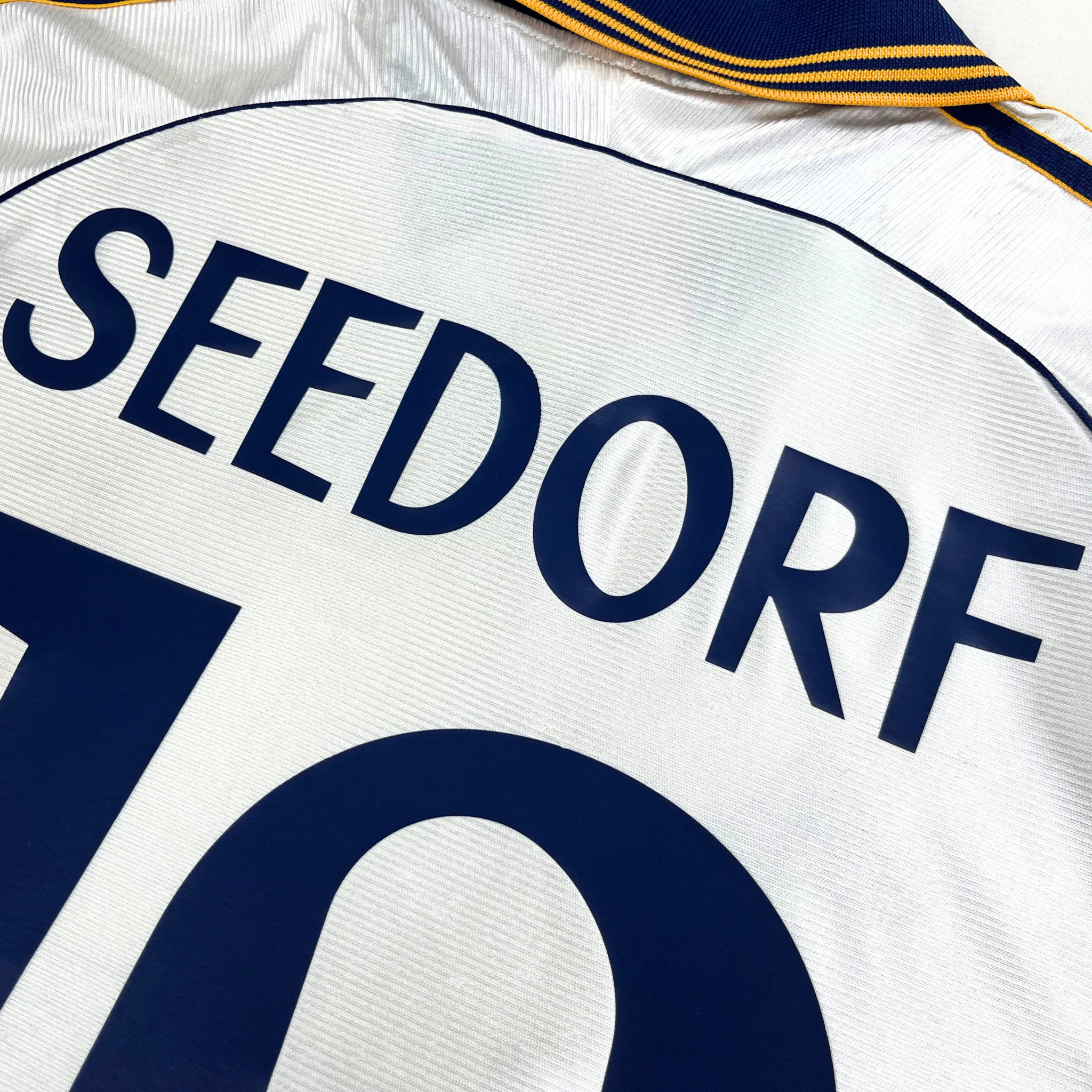 Real Madrid 1998-99 Home Seedorf #10 Shirt S