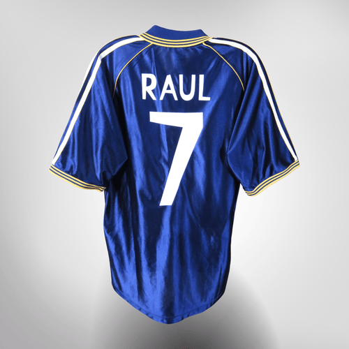 Real Madrid 1998-99 Raul #7 Third Shirt M – Nostalgic Football Shirts