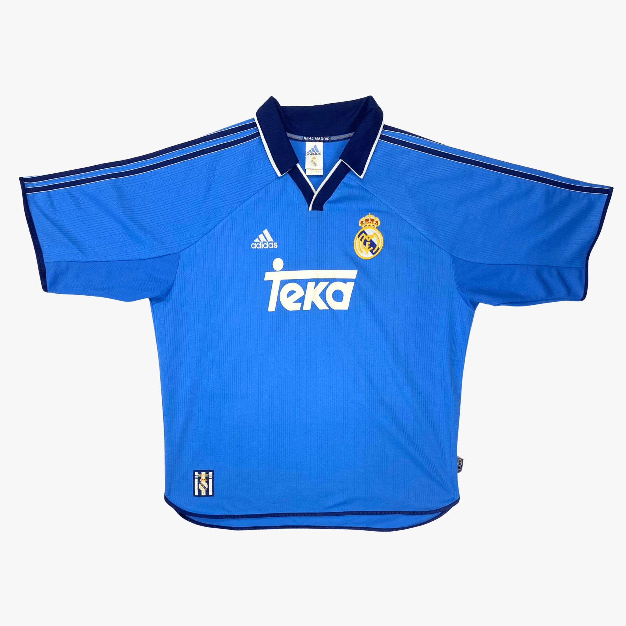 Real Madrid 1999-00 Third Roberto Carlos #3 Shirt XL