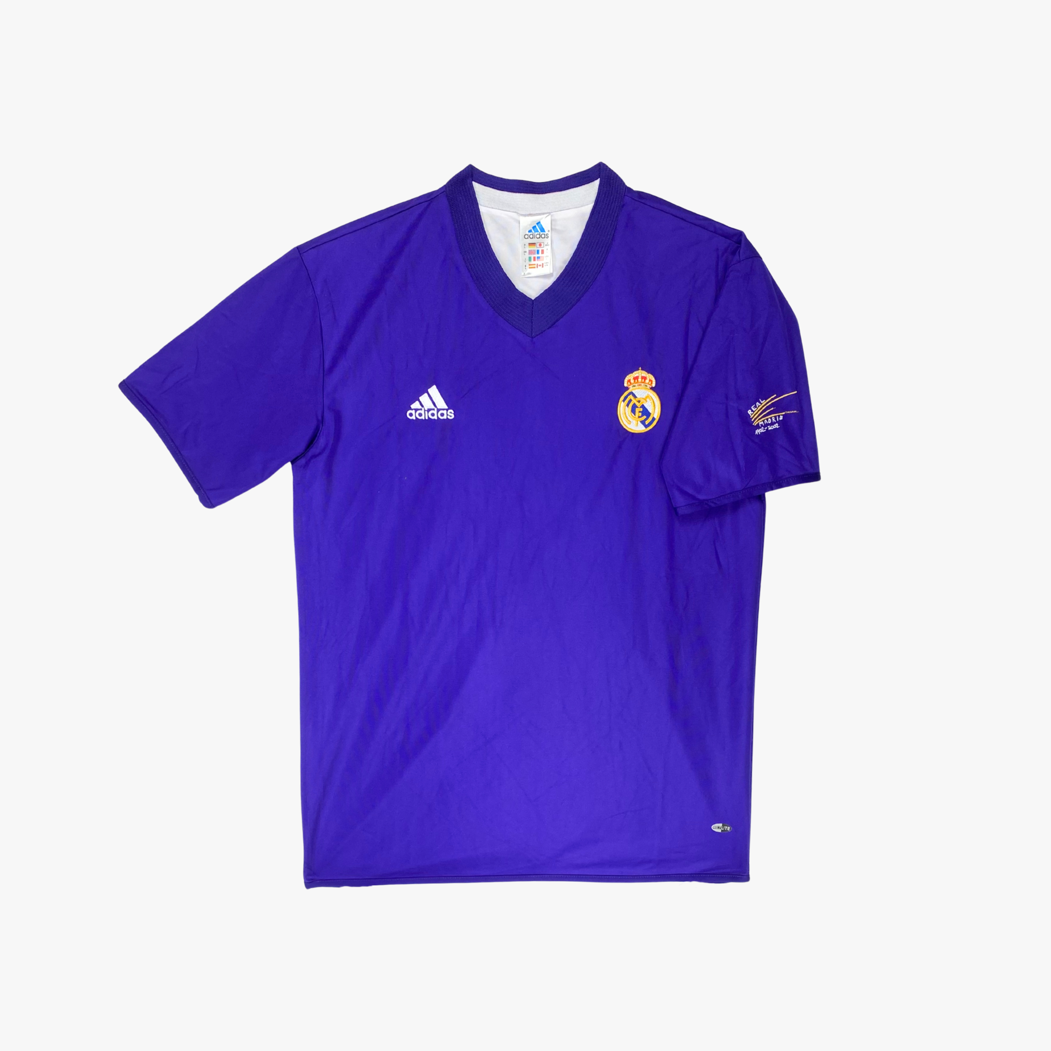 Real Madrid 2002-03 Centenary Third Zidane # 5 Shirt L