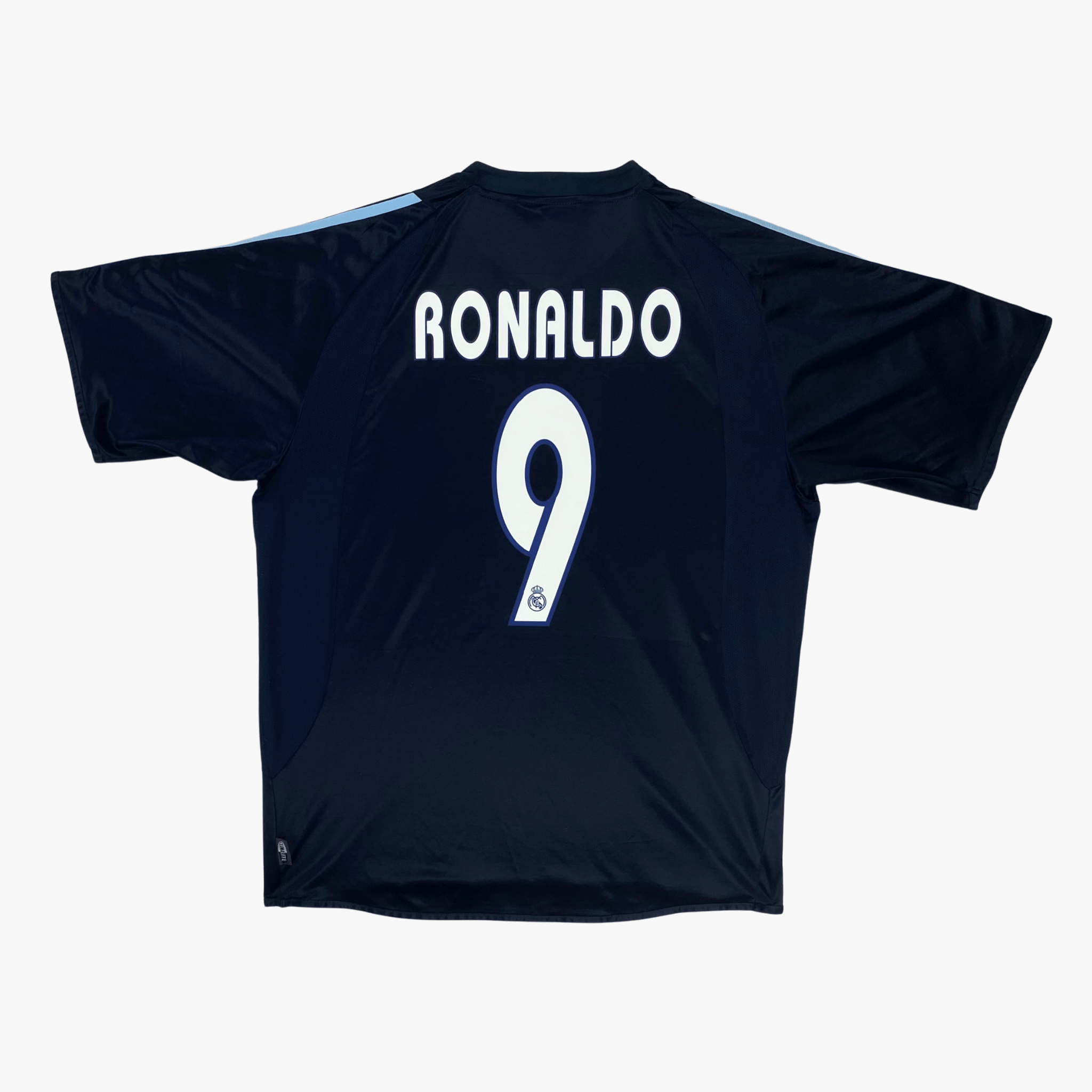 Real Madrid 2003-04 Away Ronaldo #9 Shirt L
