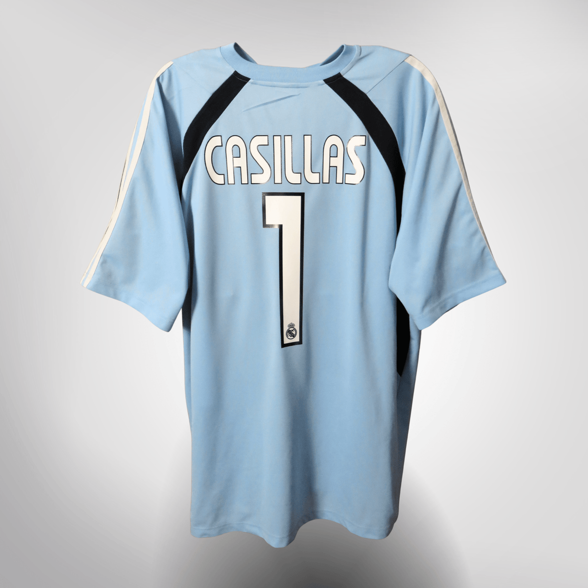 Real Madrid 2003-04 Keeper Casillas #1 Shirt XL