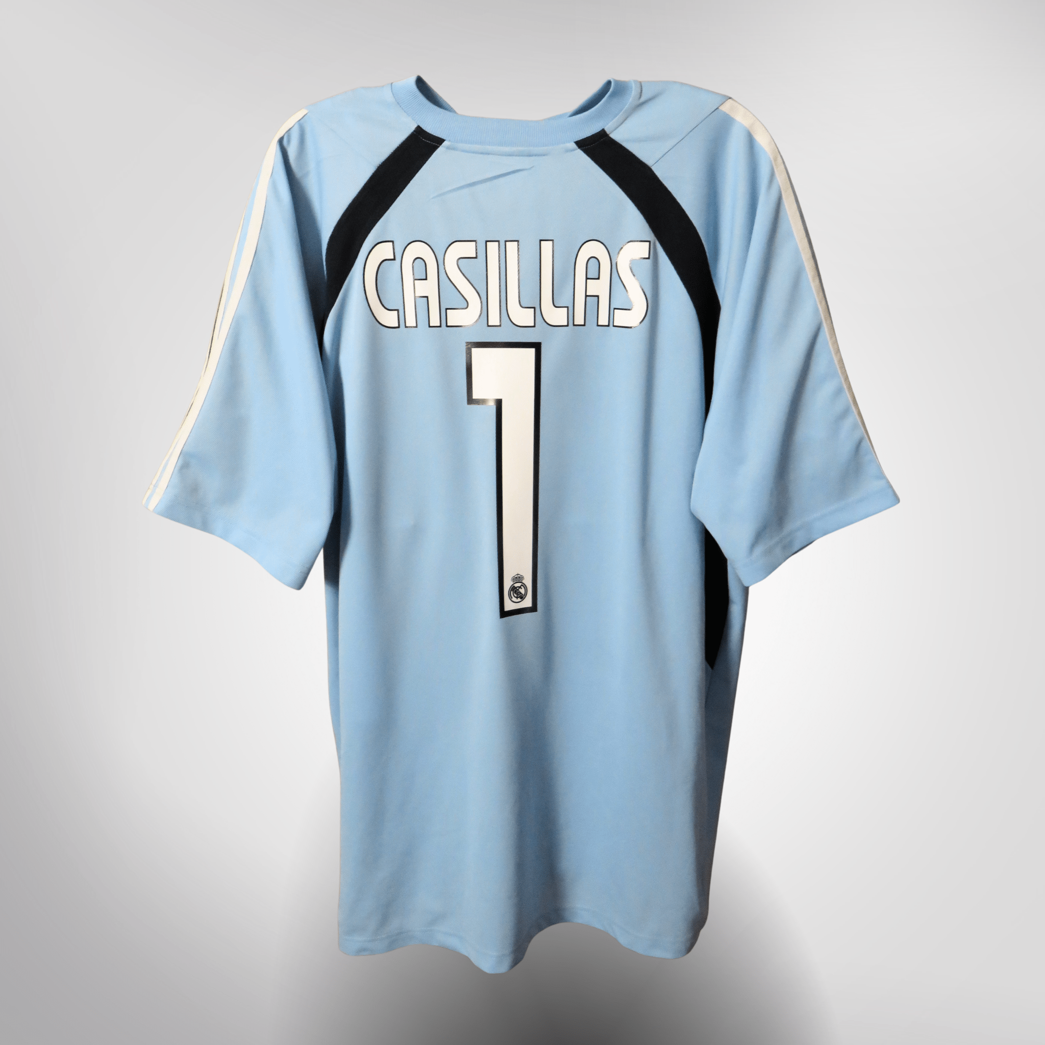 Real Madrid 2003-04 Keeper Casillas #1 Shirt XL
