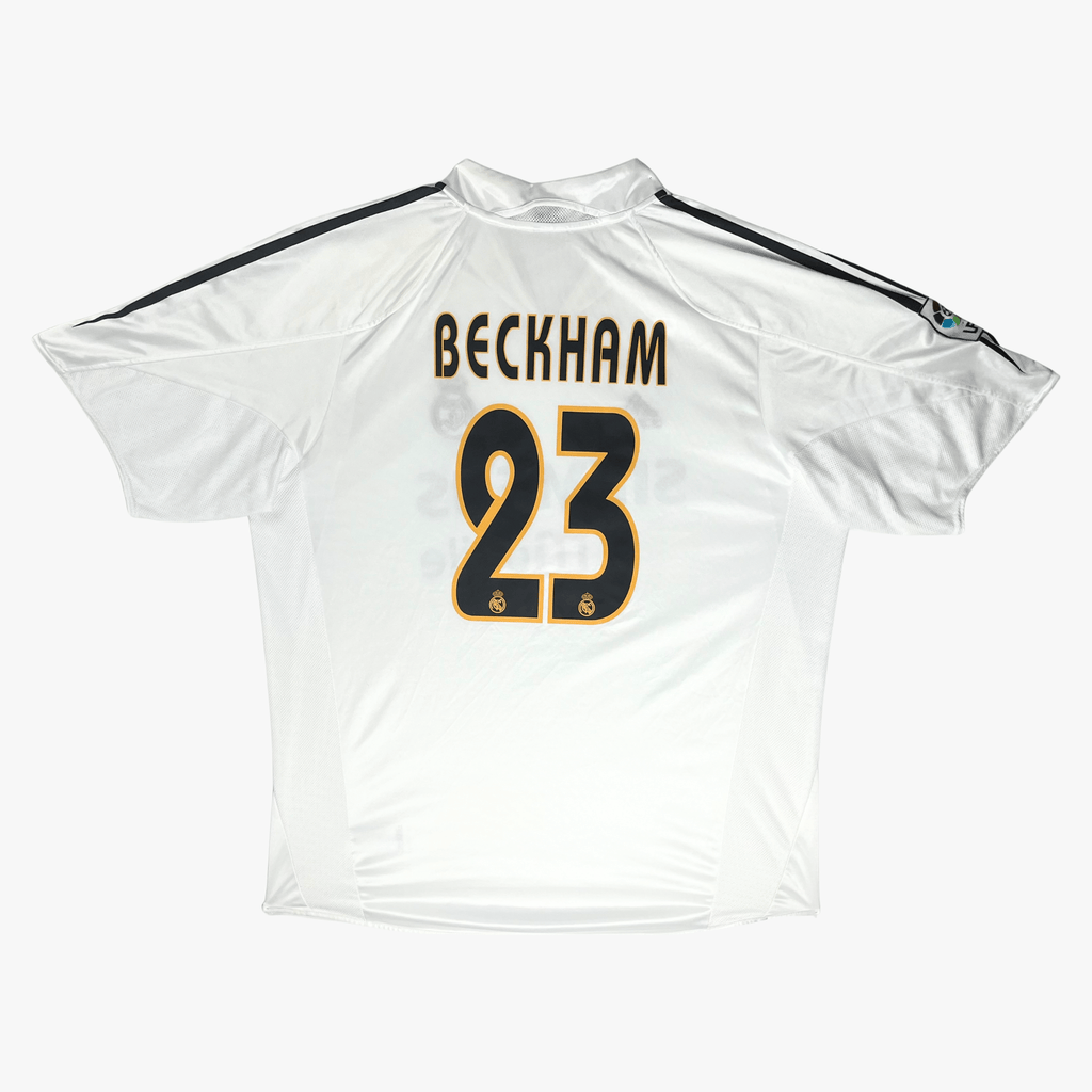 Maillot domicile Beckham n°10 du Real Madrid 2004-2005 XL