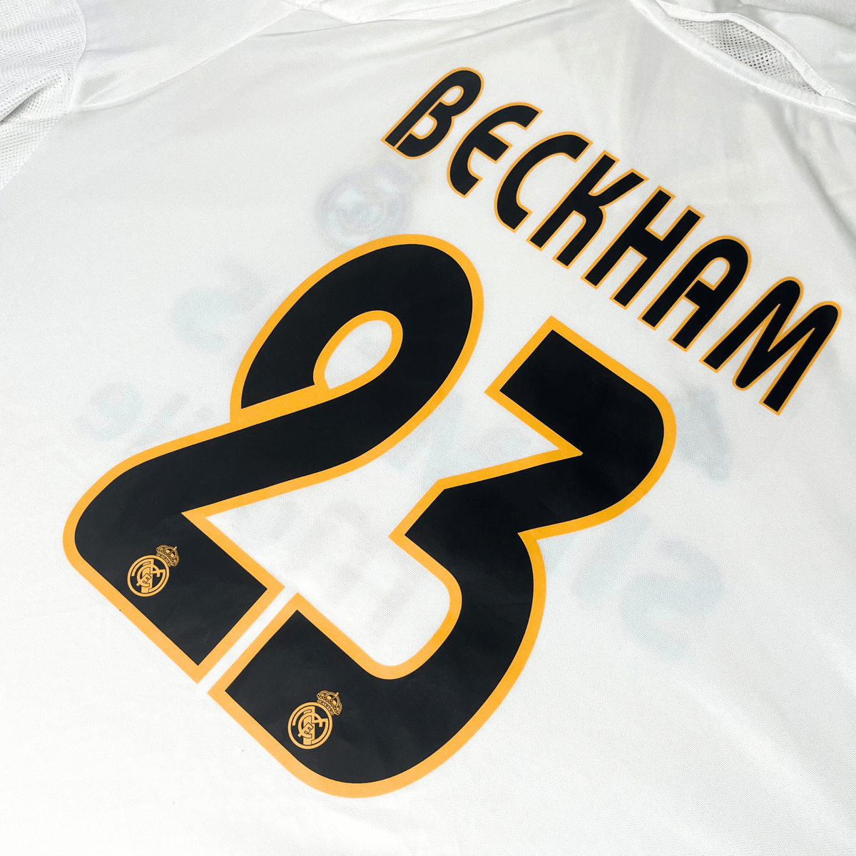 Real Madrid 2004-2005 Home Beckham #23 Shirt XL