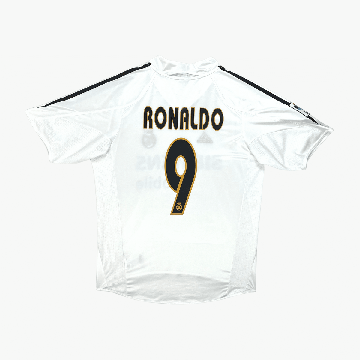 Real Madrid 2004-05 Home Ronaldo #9 Shirt M