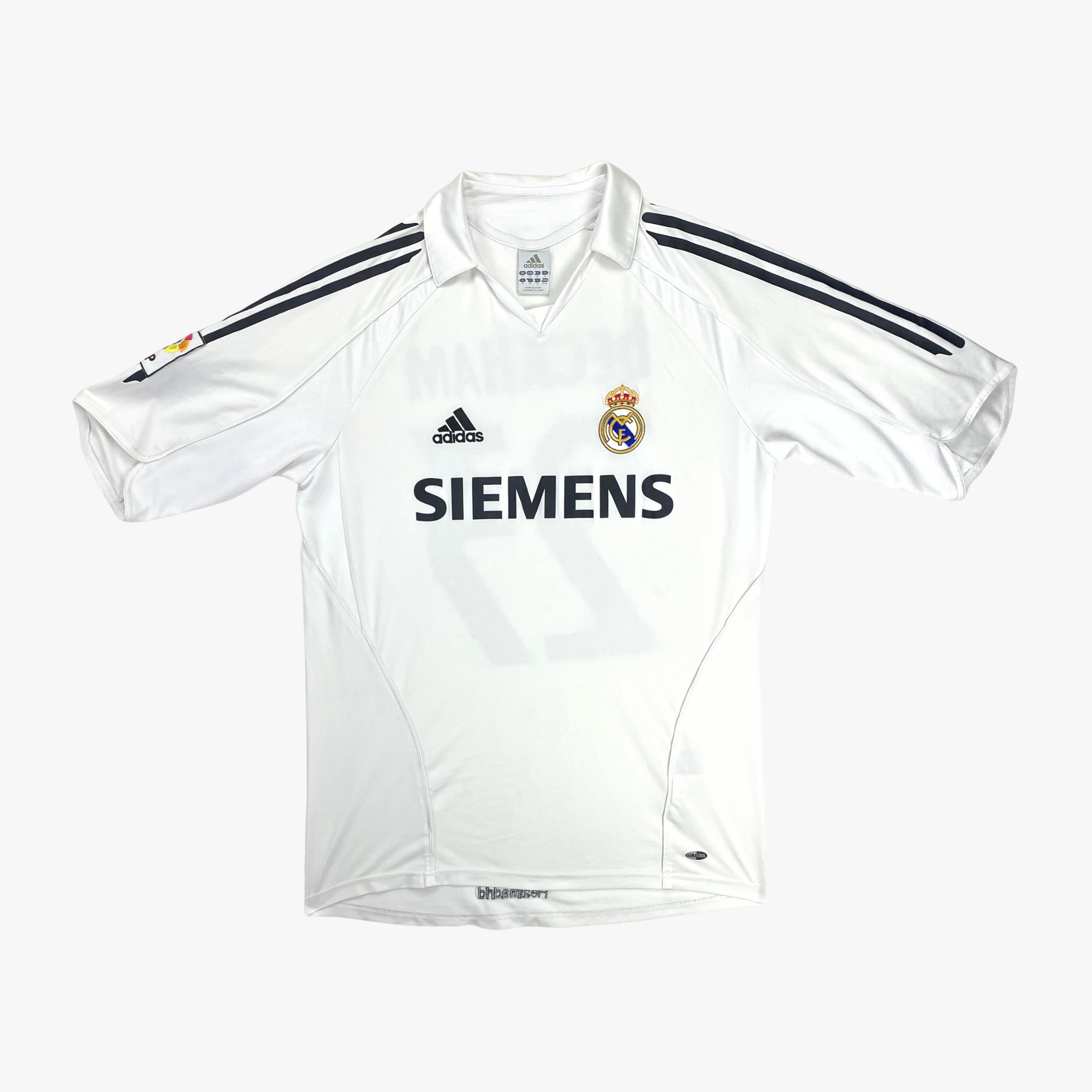 Real Madrid 2005-06 Home Beckham #23 Shirt M