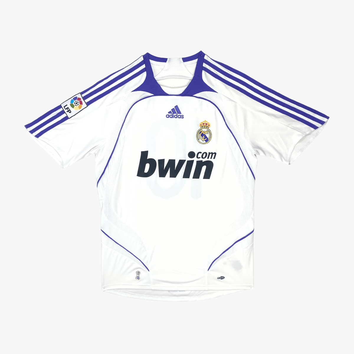Real Madrid 2007-08 Home Robinho #10 Shirt S