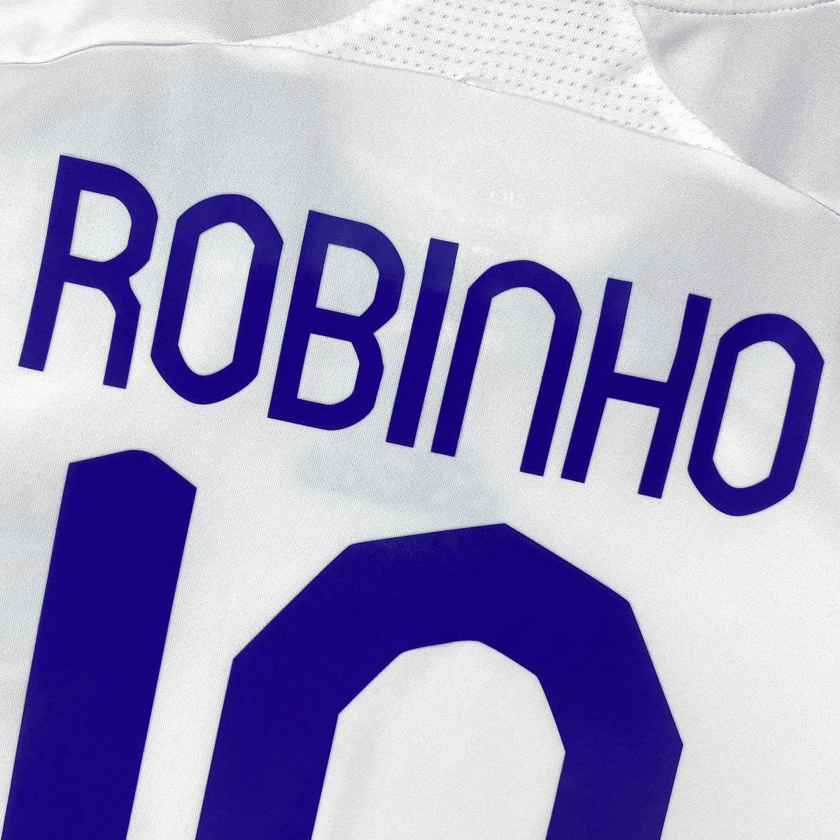 Real Madrid 2007-08 Home Robinho #10 Shirt S