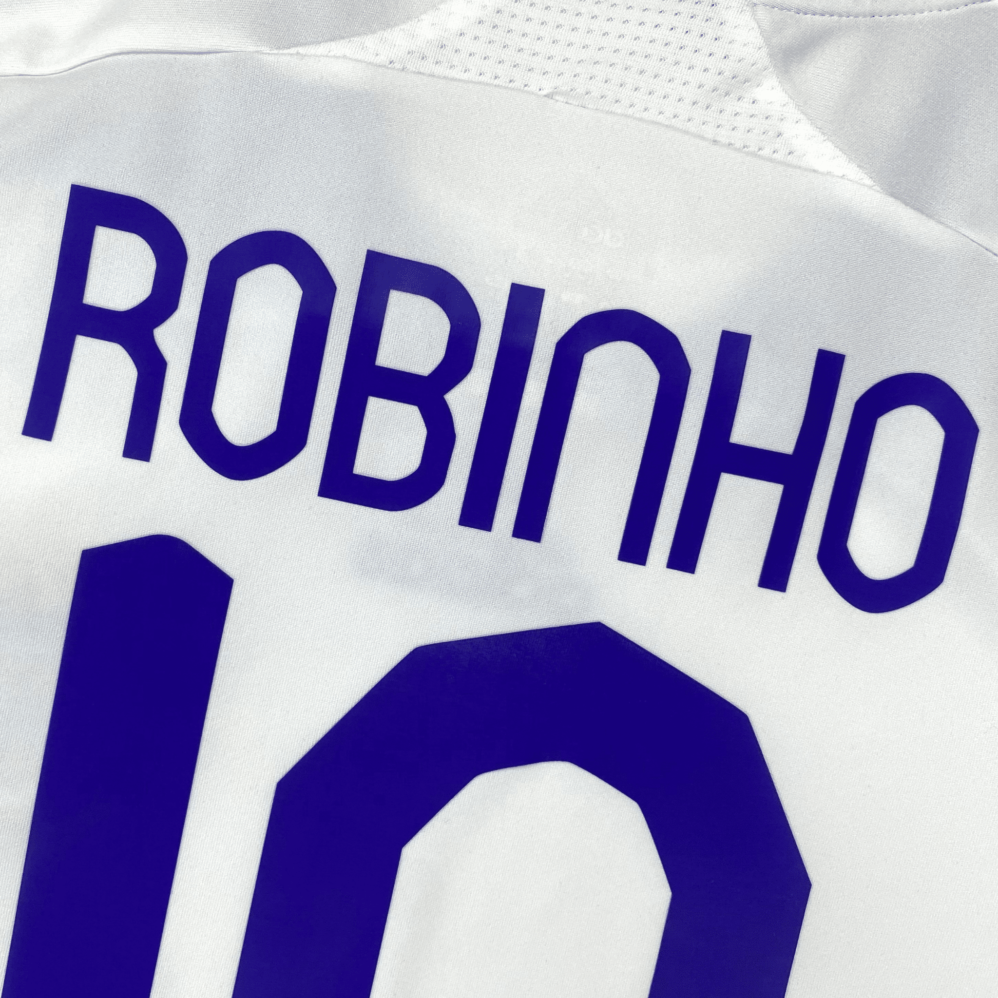 Real Madrid 2007-08 Home Robinho #10 Shirt S