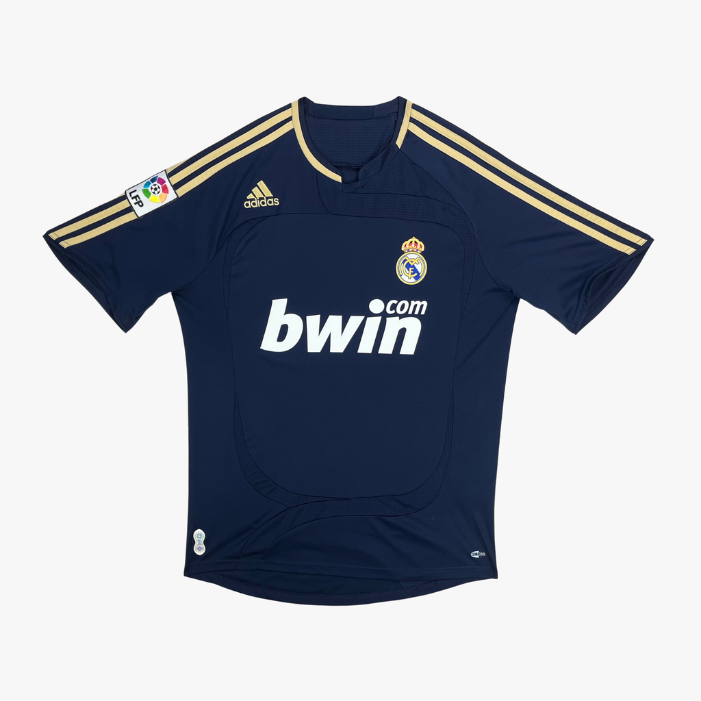 Real Madrid 2007-08 Extérieur Van Nistelrooy #17 Maillot S