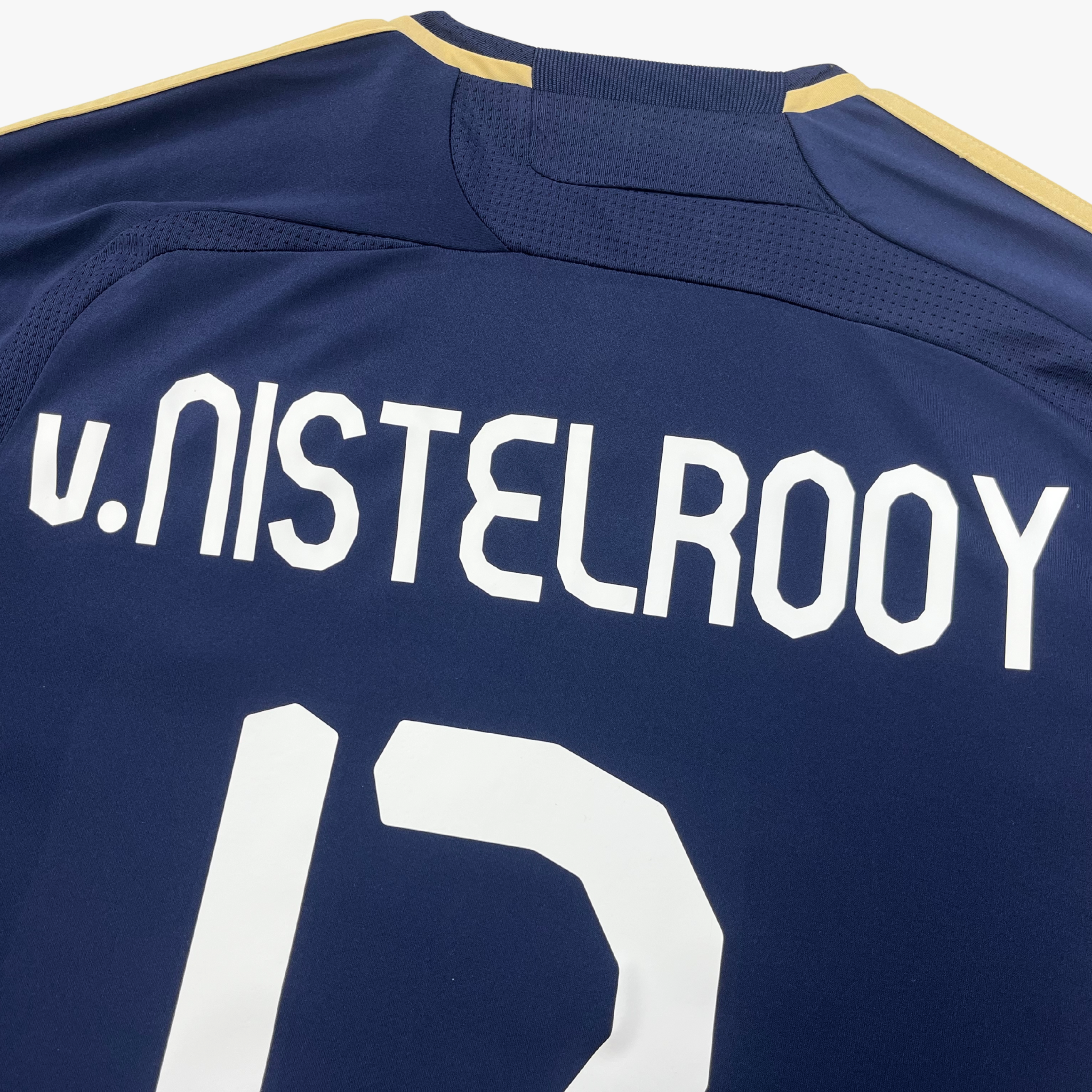 Real Madrid 2007-08 Away Van Nistelrooy #17 Shirt S