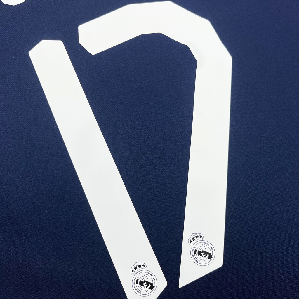 Real Madrid 2007-08 Extérieur Van Nistelrooy #17 Maillot S