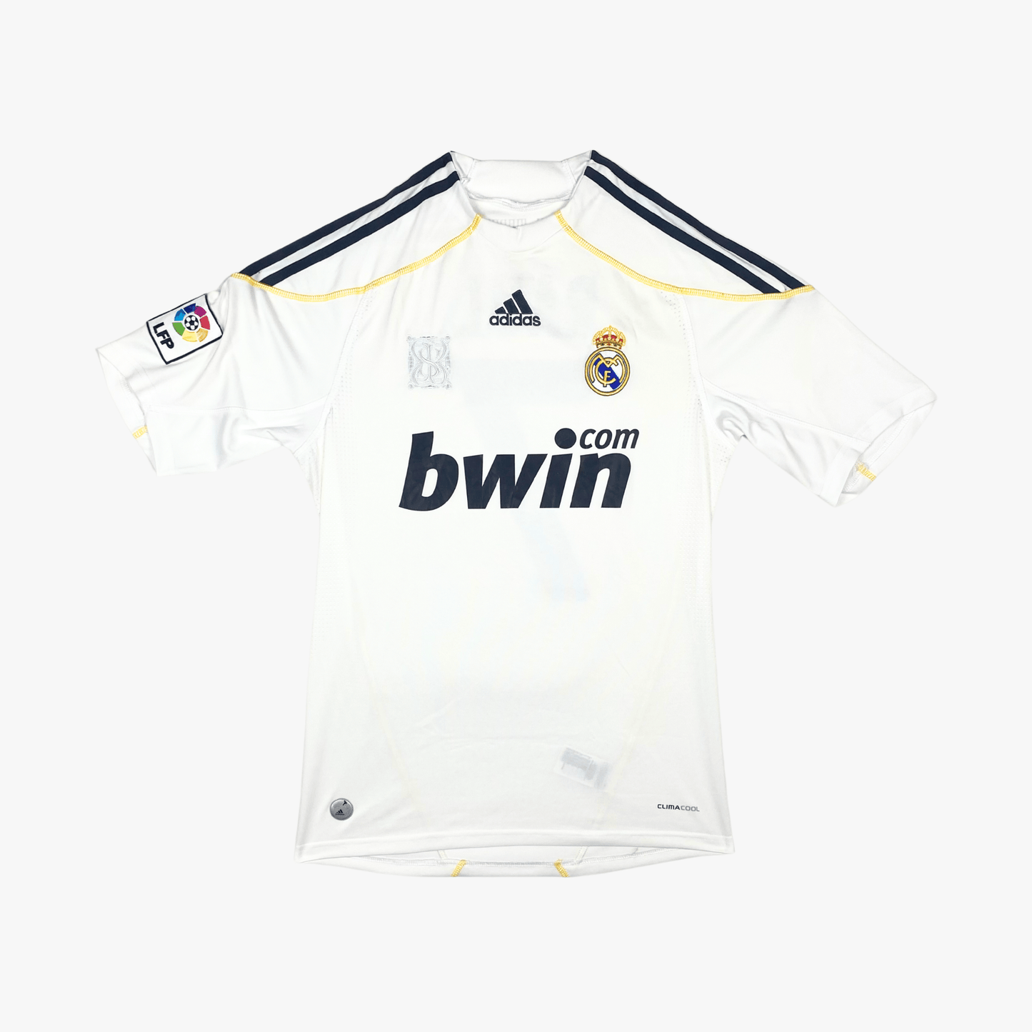 Real Madrid 2009-2010 Home Raúl #7 Shirt S