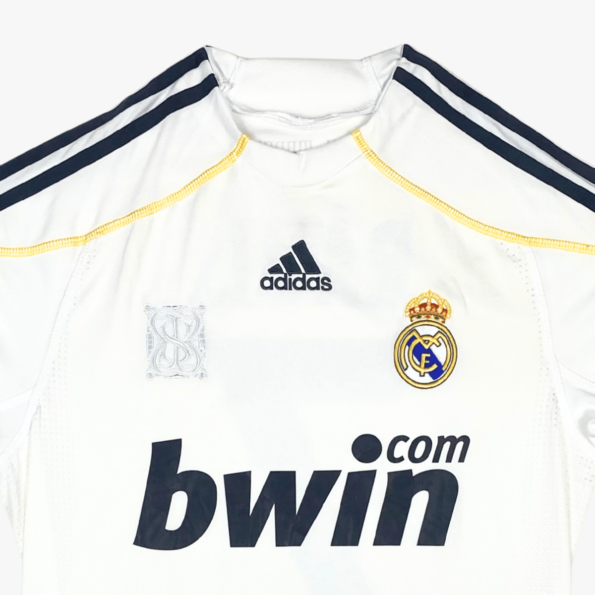 Real Madrid 2009-2010 Home Raúl #7 Shirt S