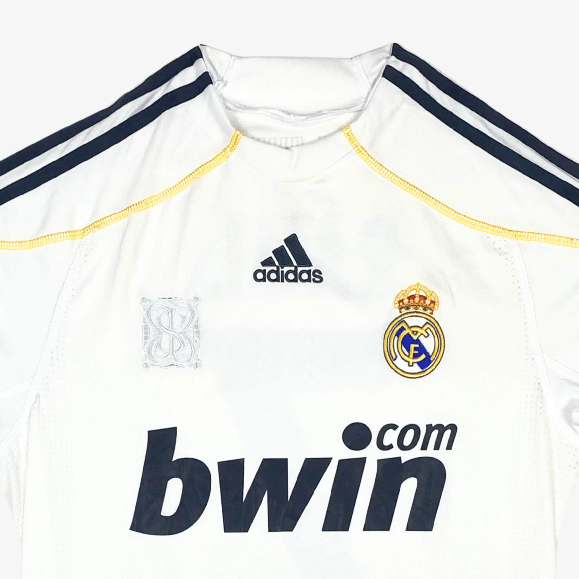 Real Madrid 2009-2010 Home Raúl #7 Shirt S