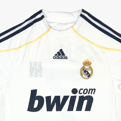 Real Madrid 2009-2010 Home Raúl #7 Shirt S