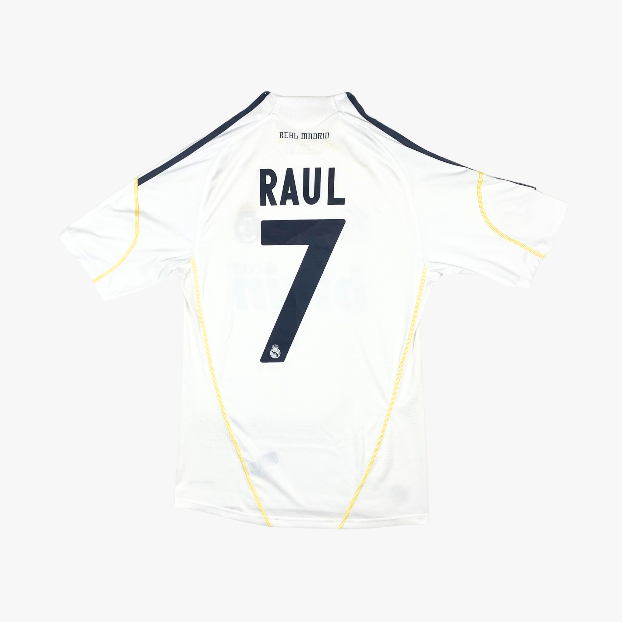 Real Madrid 2009-2010 Home Raúl #7 Shirt S