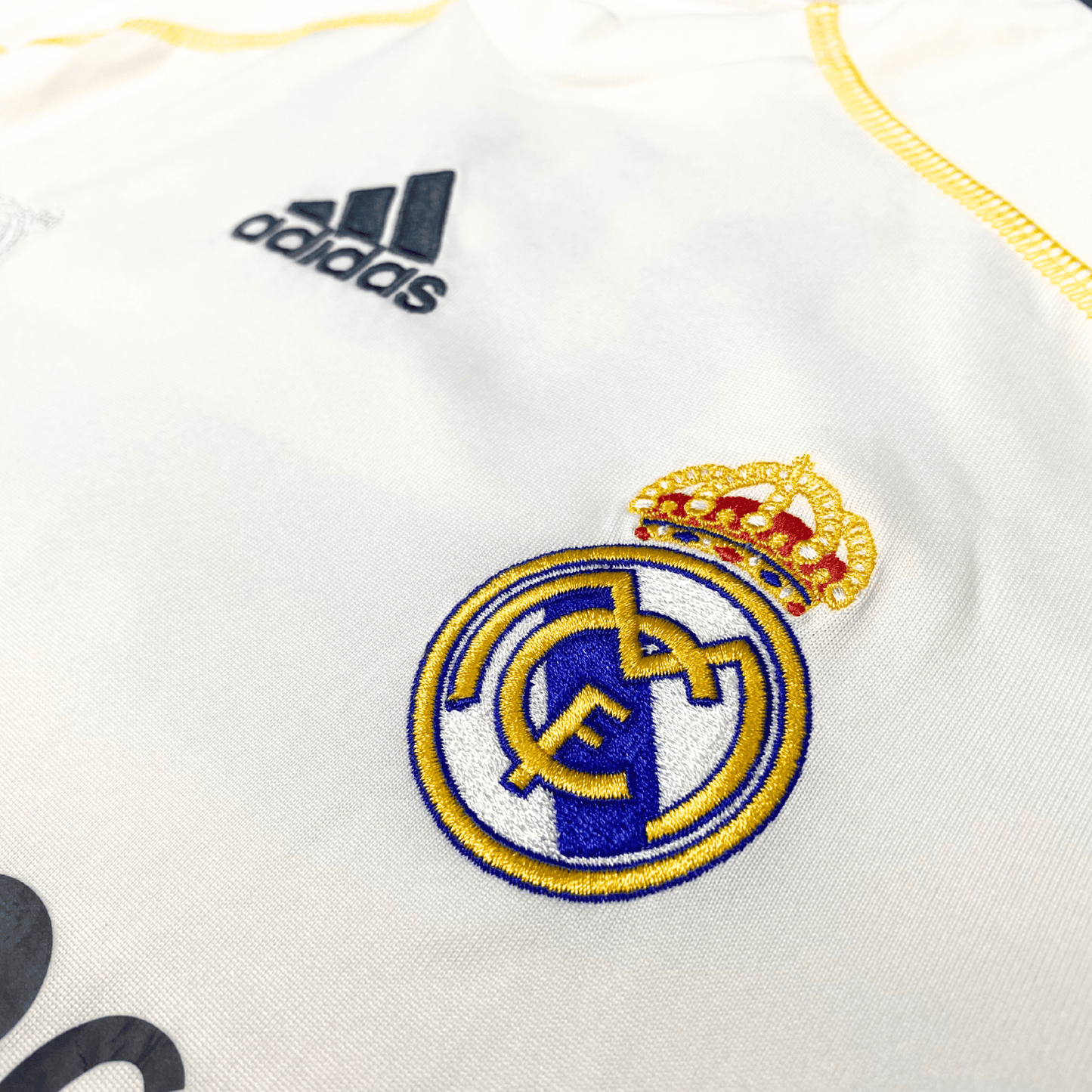 Real Madrid 2009-2010 Home Raúl #7 Shirt S