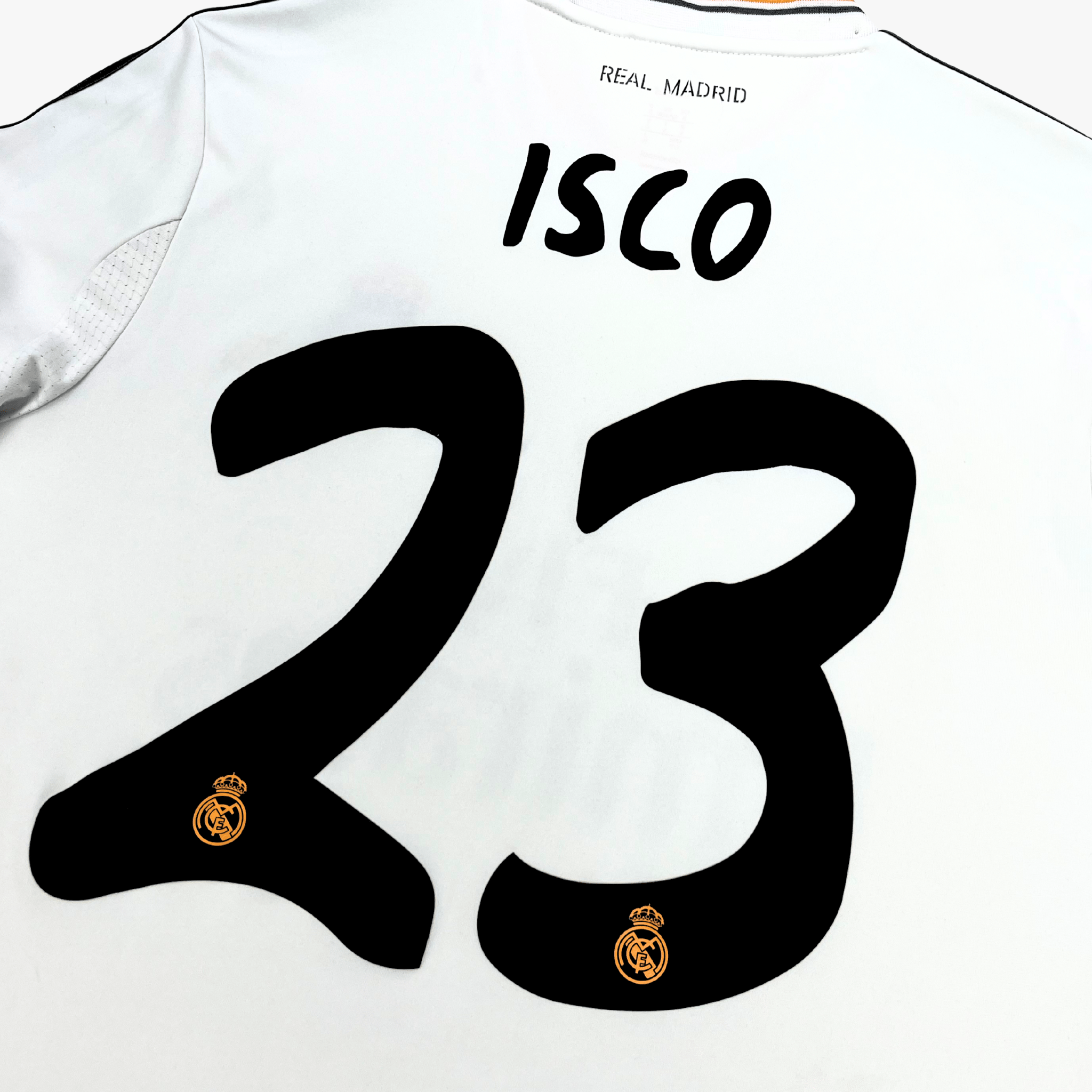 Real Madrid 2013-14 Home Isco #23 Shirt S