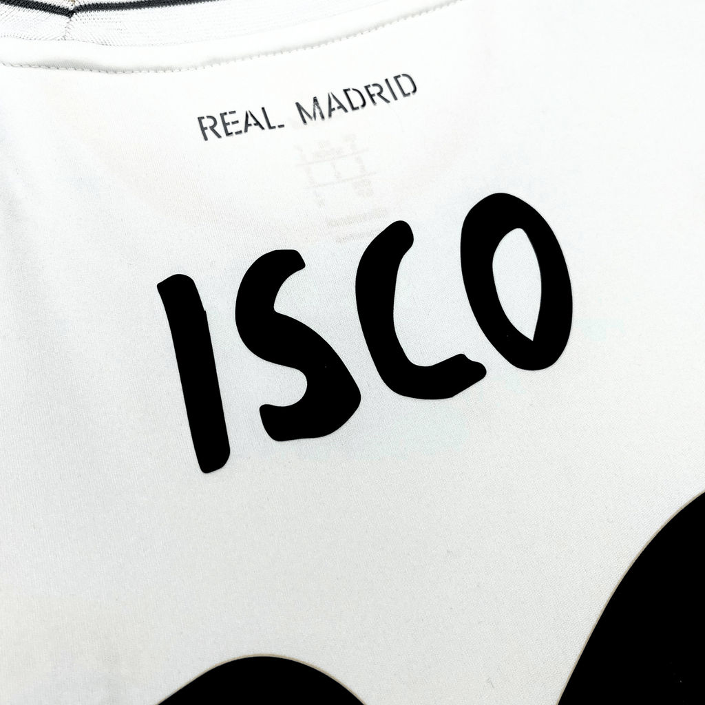Real Madrid 2013-14 Home Isco #23 Shirt S