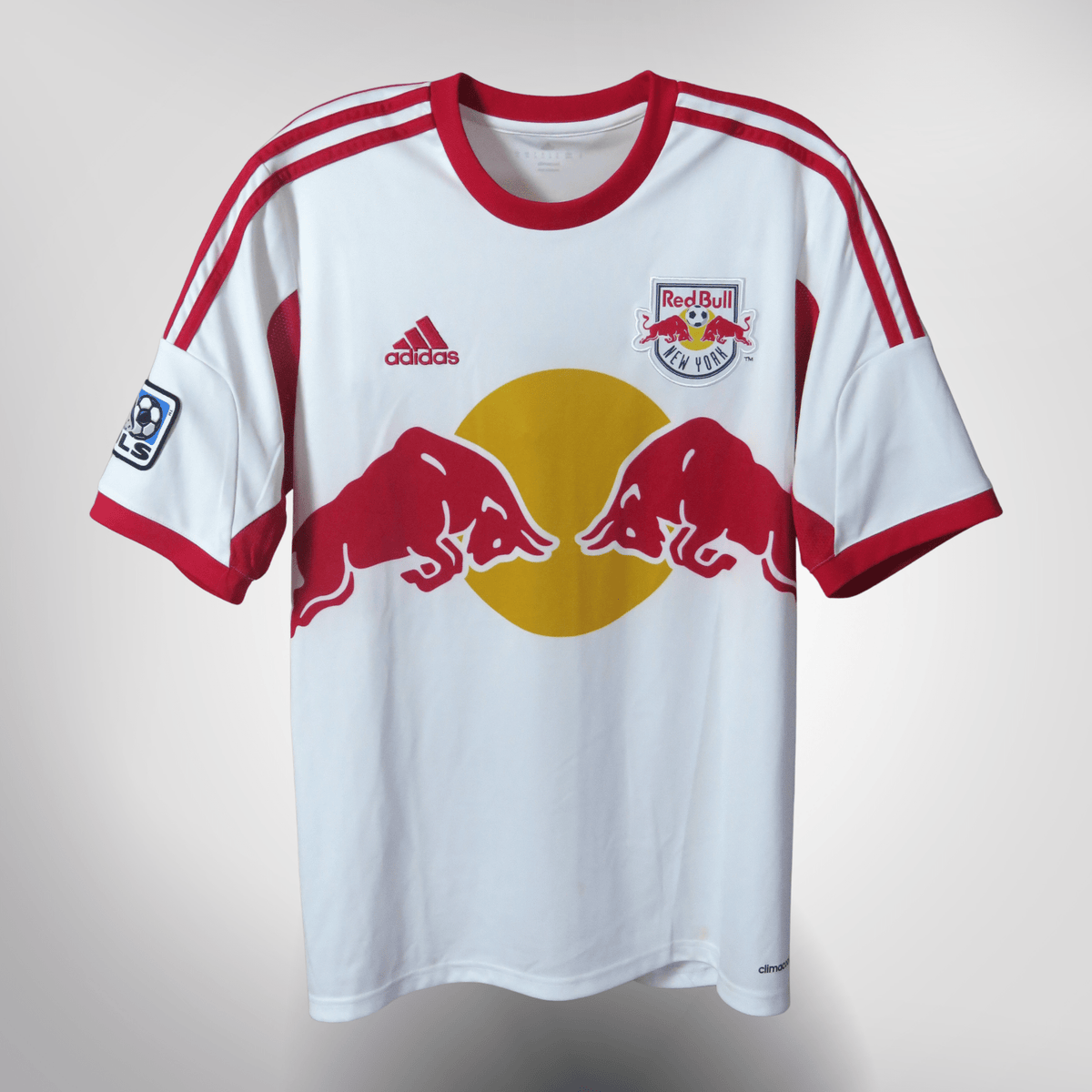 Authentic Adidas Red Bull New York 2013-2014 Home shirt, Henry 14 on the back, size M | Nostalgic Football Shirts