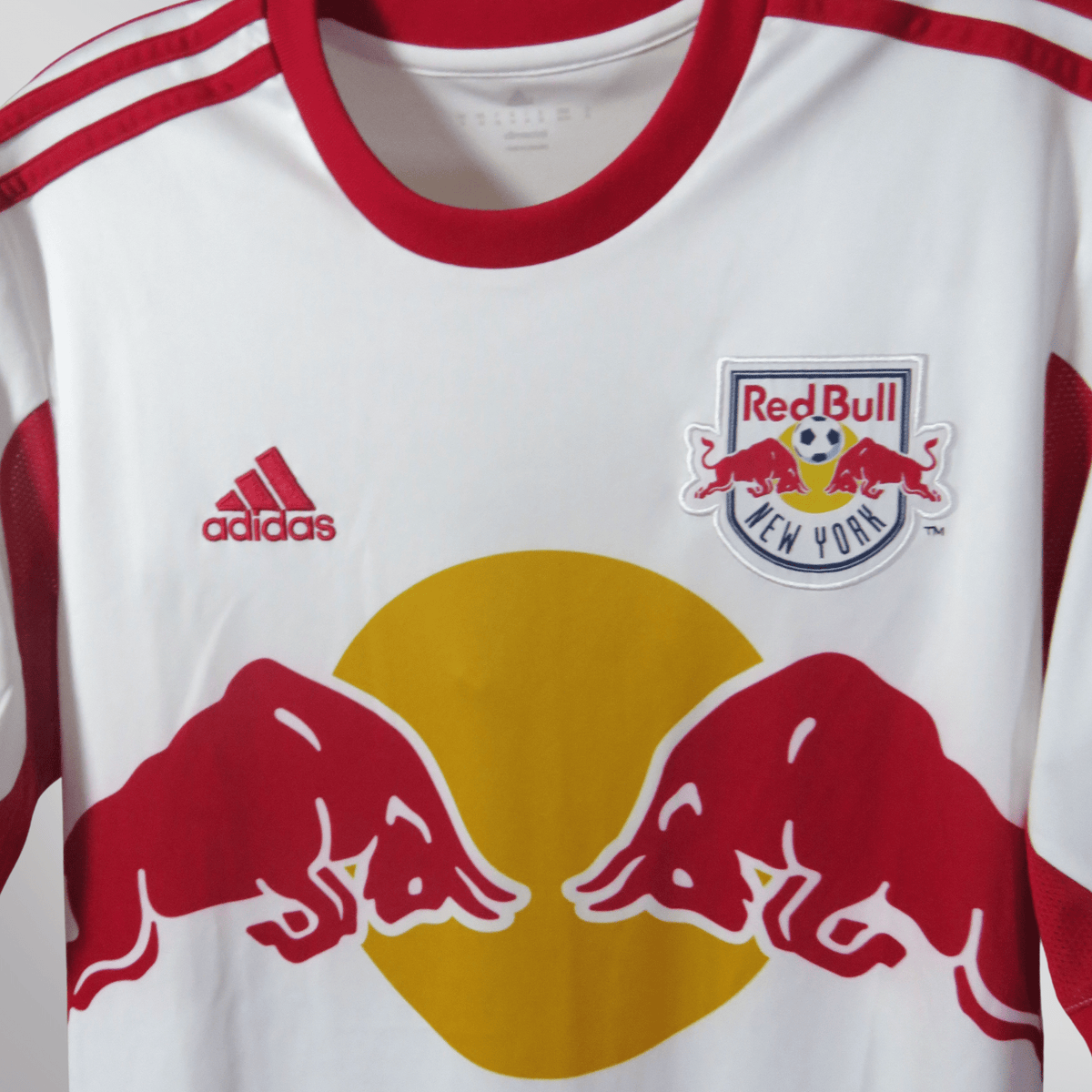 Original Red Bull New York 2013-2014 Home football shirt, size M, Henry 14 | Nostalgic Football Shirts