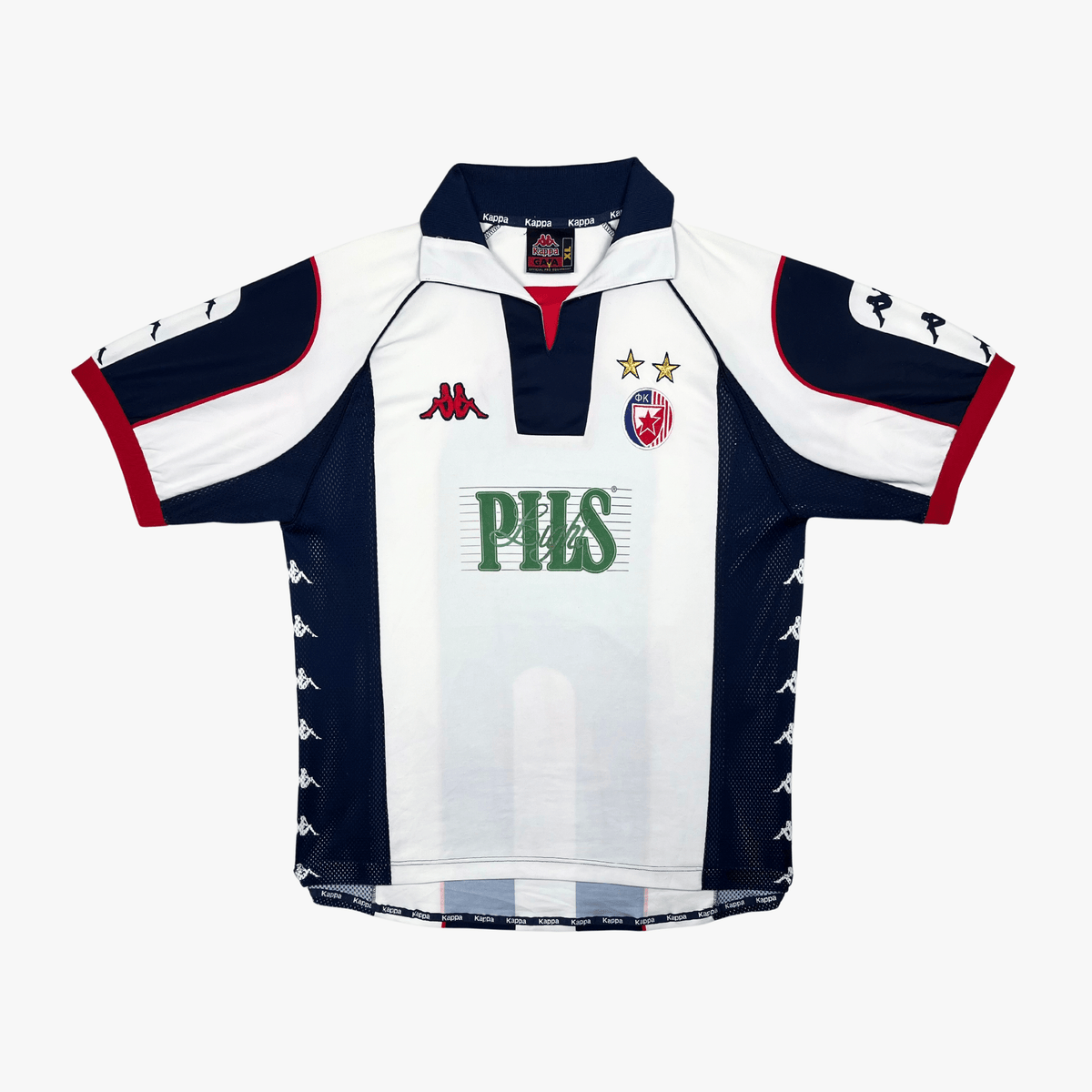 Red Star Belgrade 1998-00 Away Shirt | Nostalgic Football Shirts