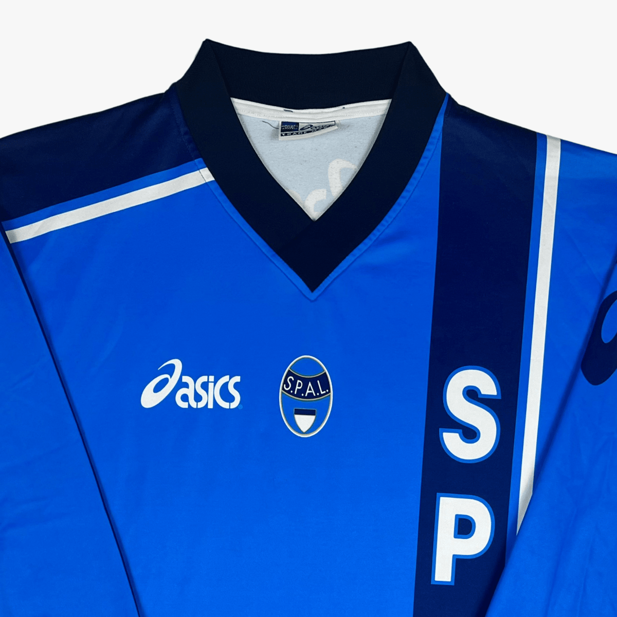 Authentic Asics SPAL 1999-2000 Training longsleeve shirt, size XL | Nostalgic Football Shirts