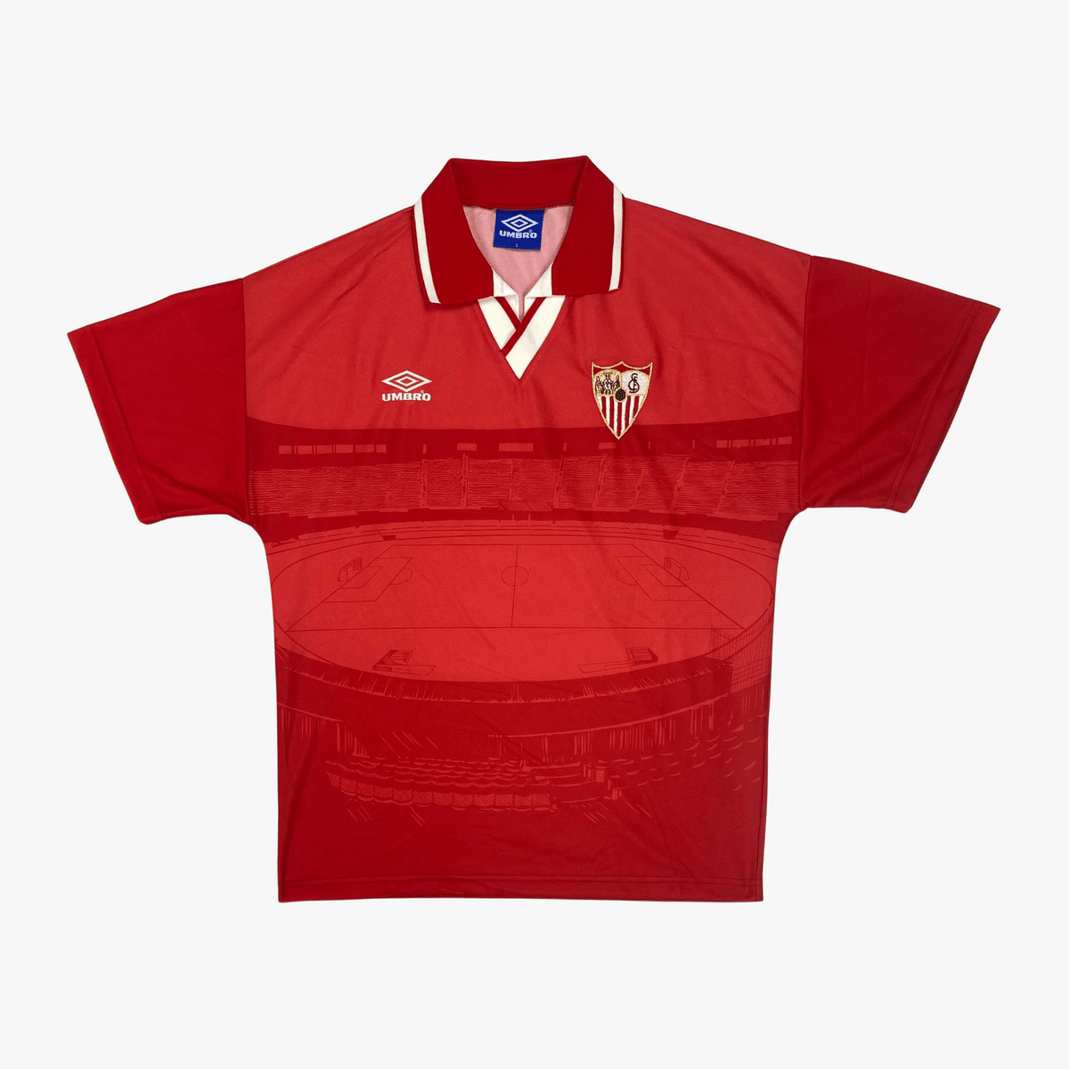 Vintage Sevilla 1997-1998 Away football shirt, size L | Nostalgic Football Shirts