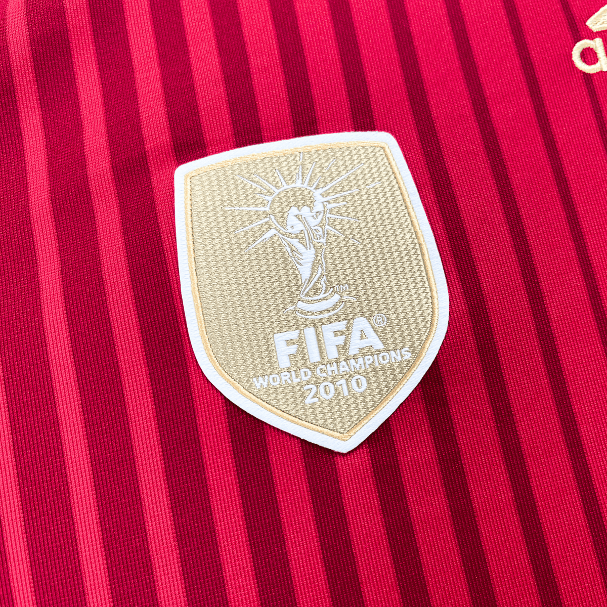 Authentic Adidas Spain 2013-2015 Home shirt, David Villa 7 on the back, size L | Nostalgic Football Shirts