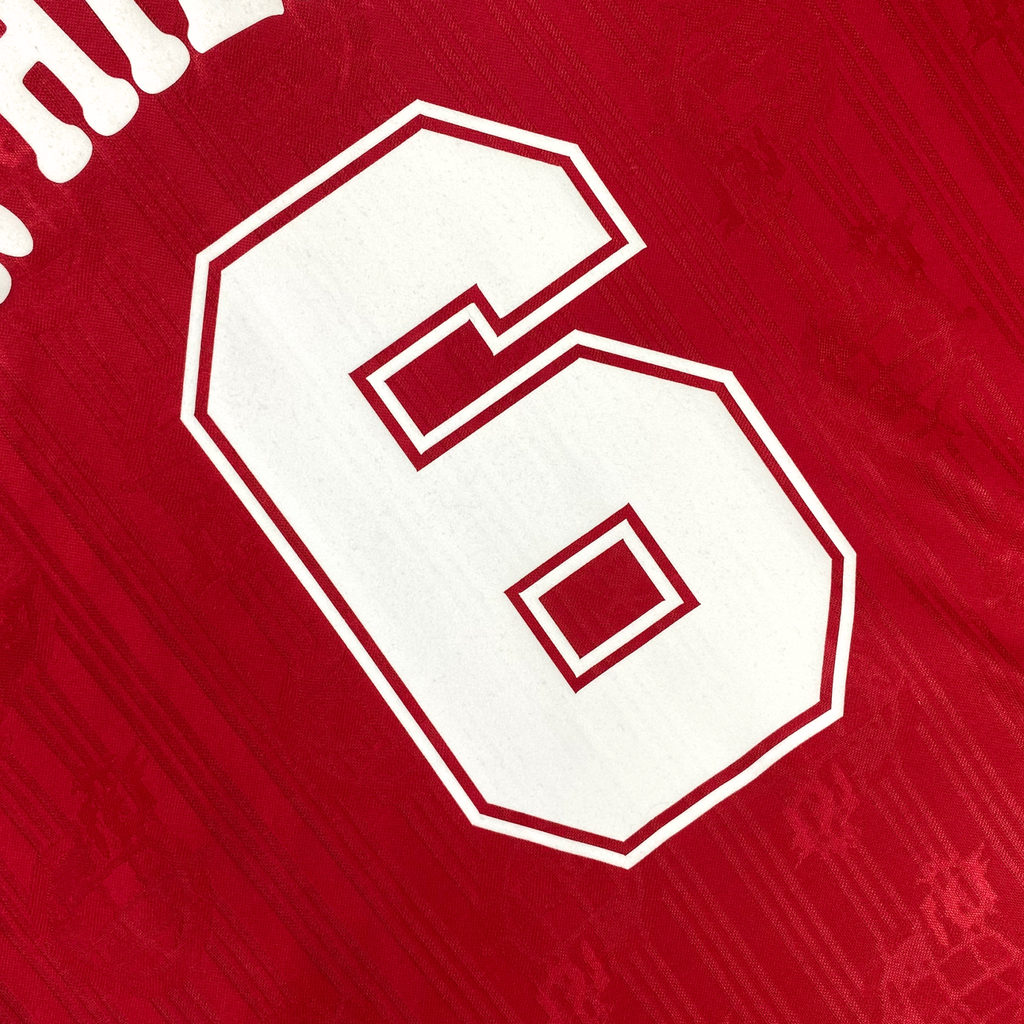 Spanje 1996-98 Thuis Hierro #6 Shirt L