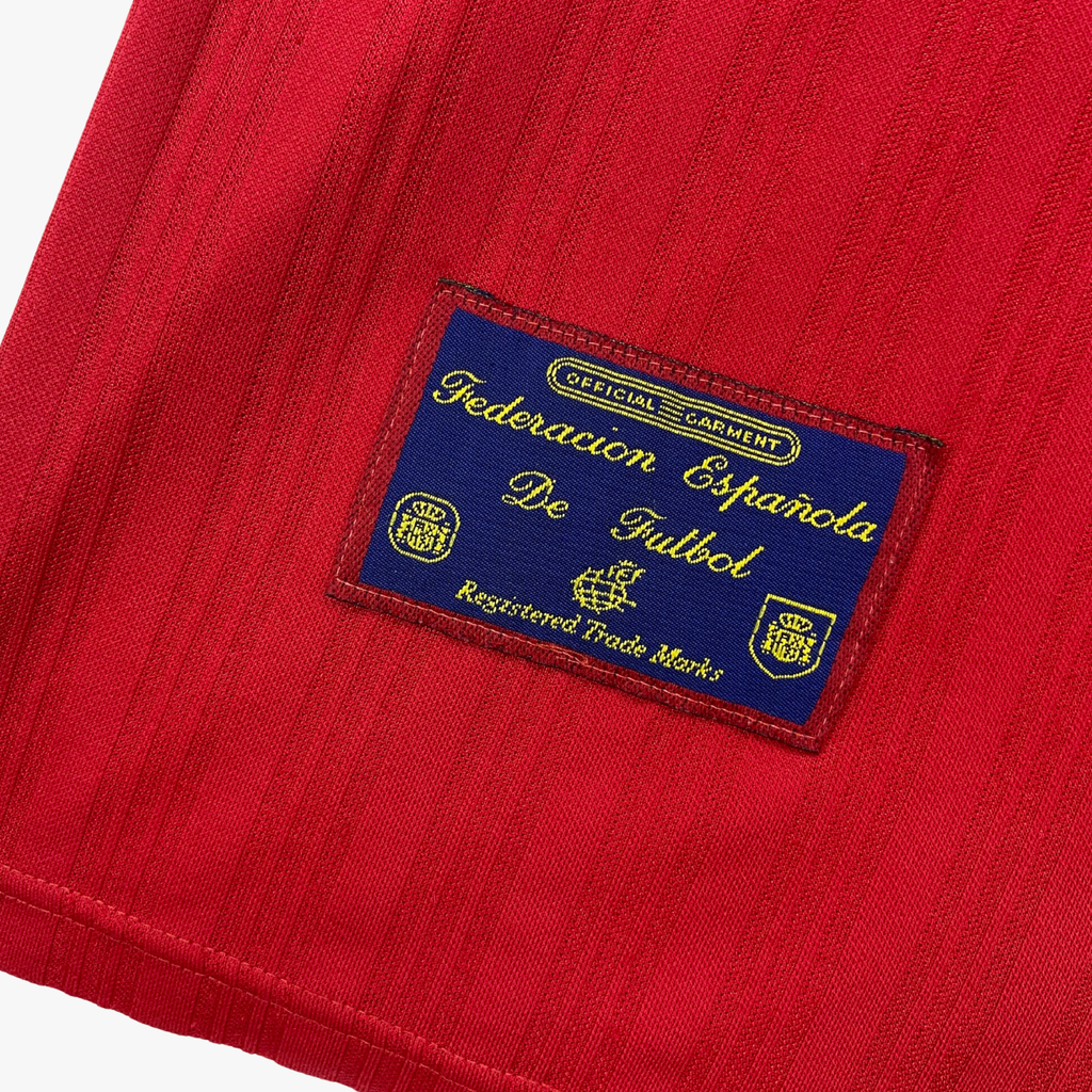 Spanje 1996-98 Thuis Hierro #6 Shirt L