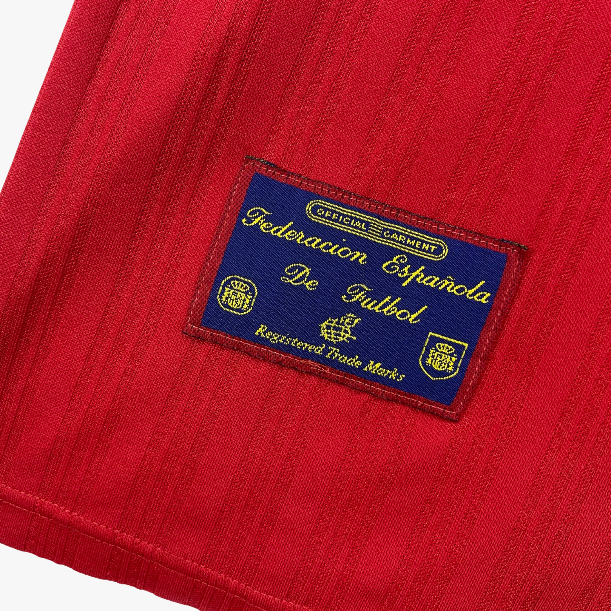 Spanje 1996-98 Thuis Hierro #6 Shirt L